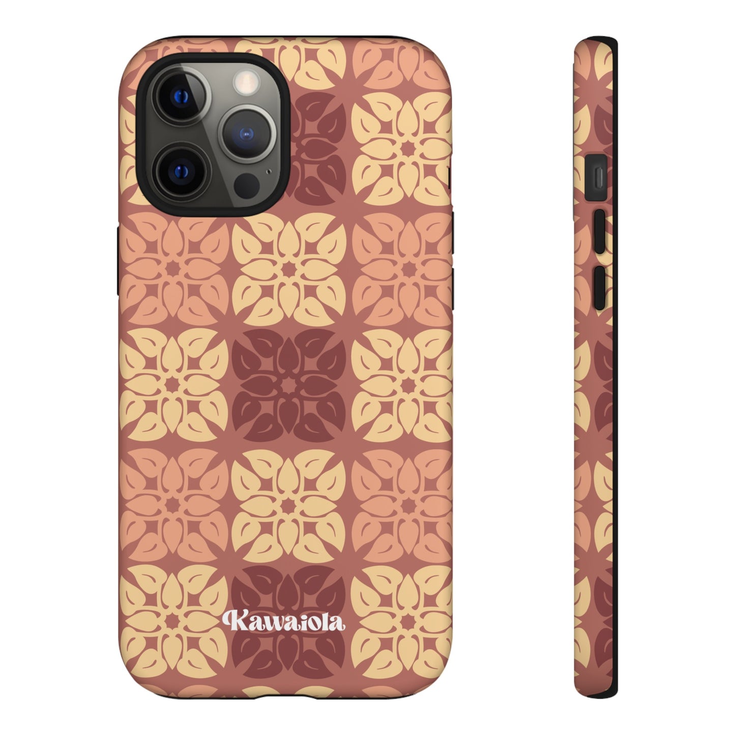 Anthurium Quilt Pattern Phone Case