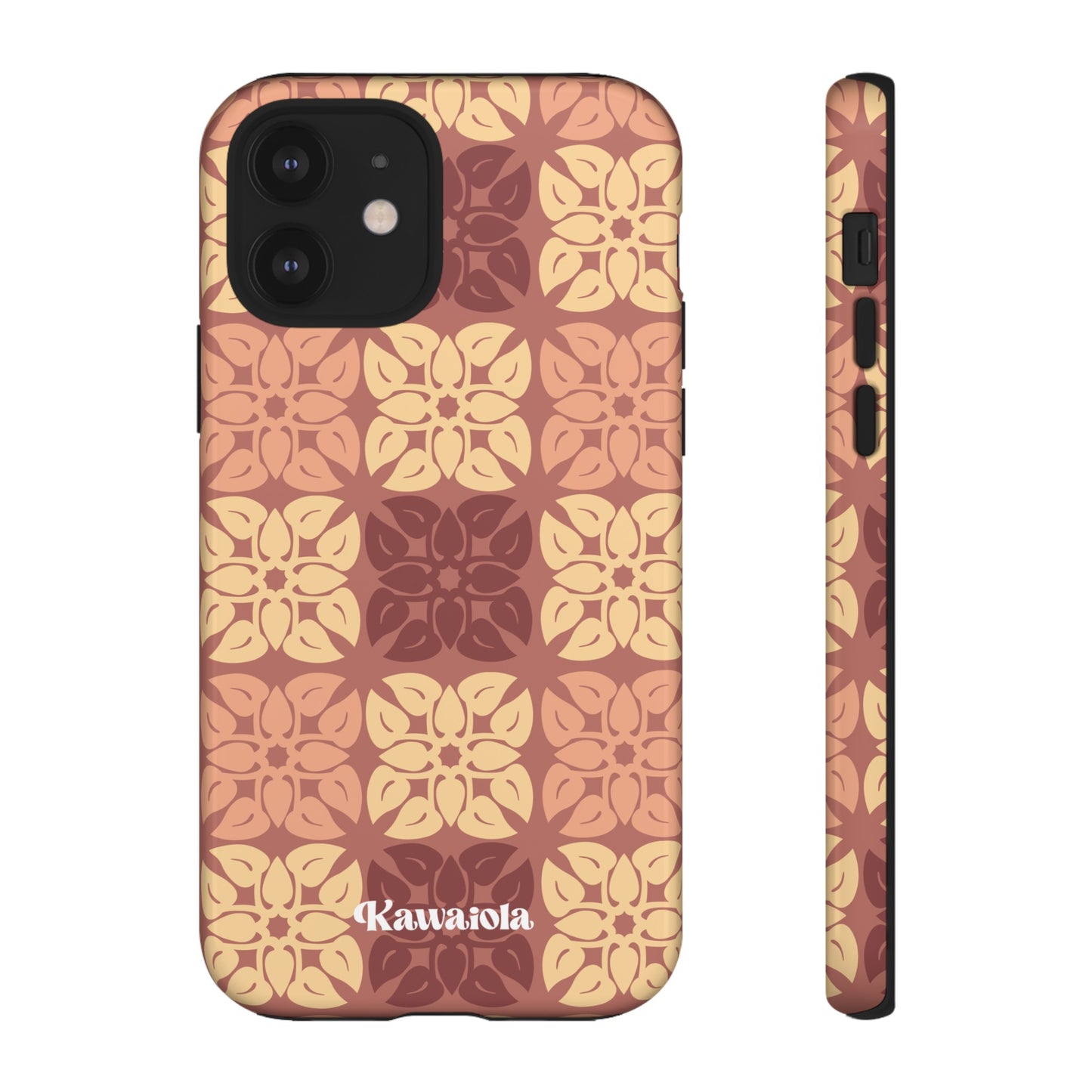 Anthurium Quilt Pattern Phone Case