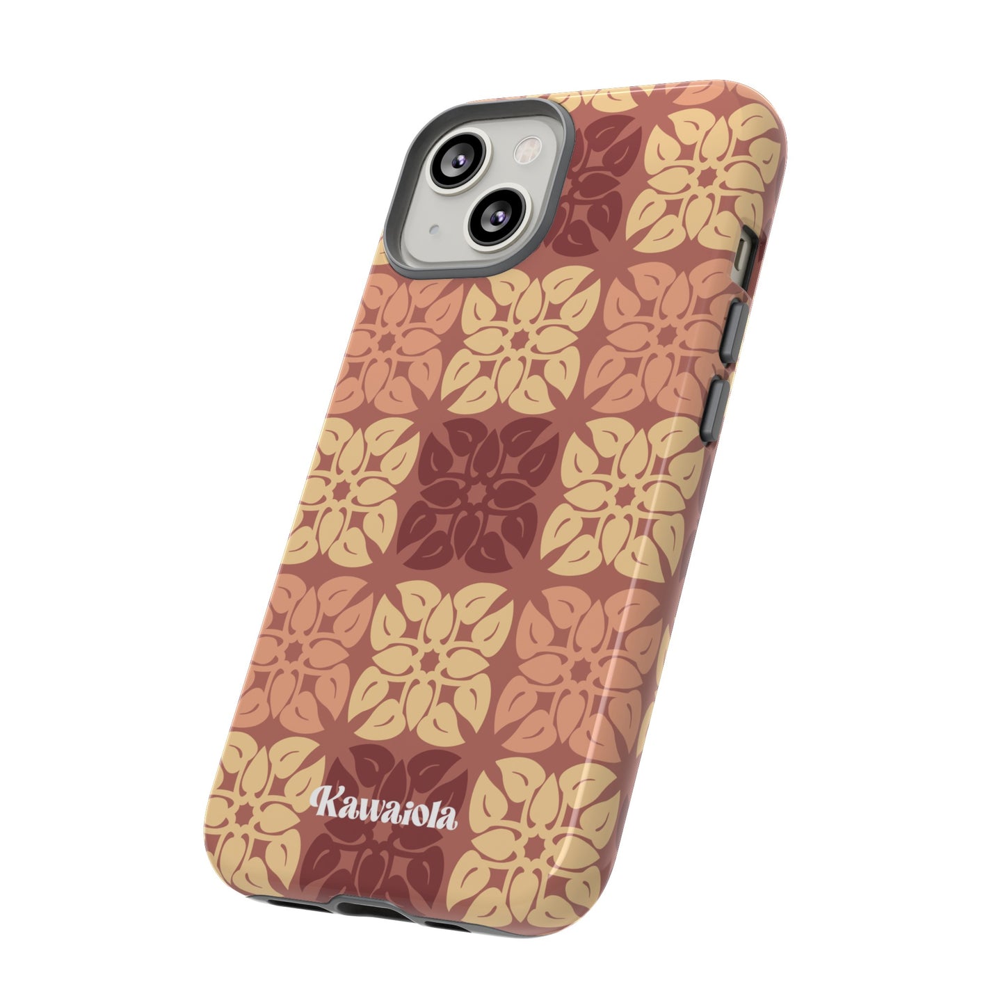 Anthurium Quilt Pattern Phone Case