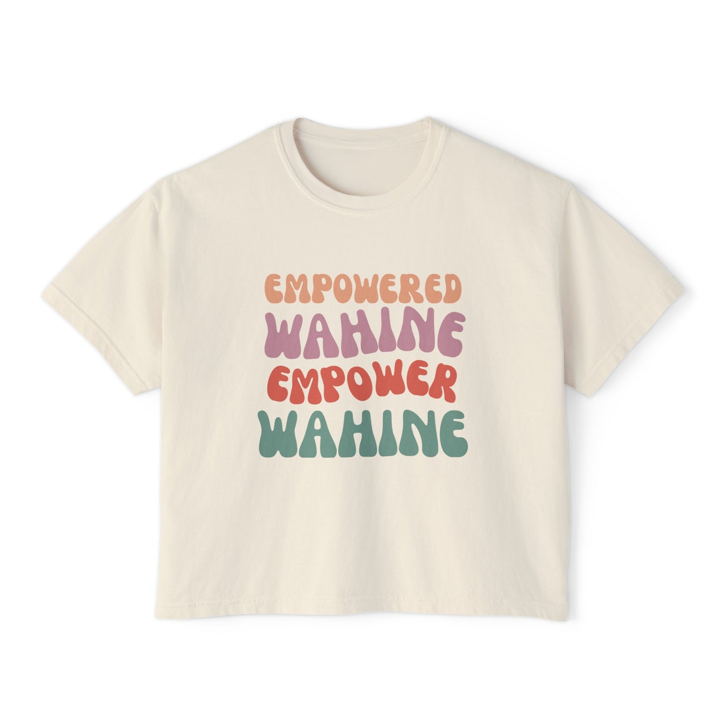 Empowered Wahine Boxy Tee