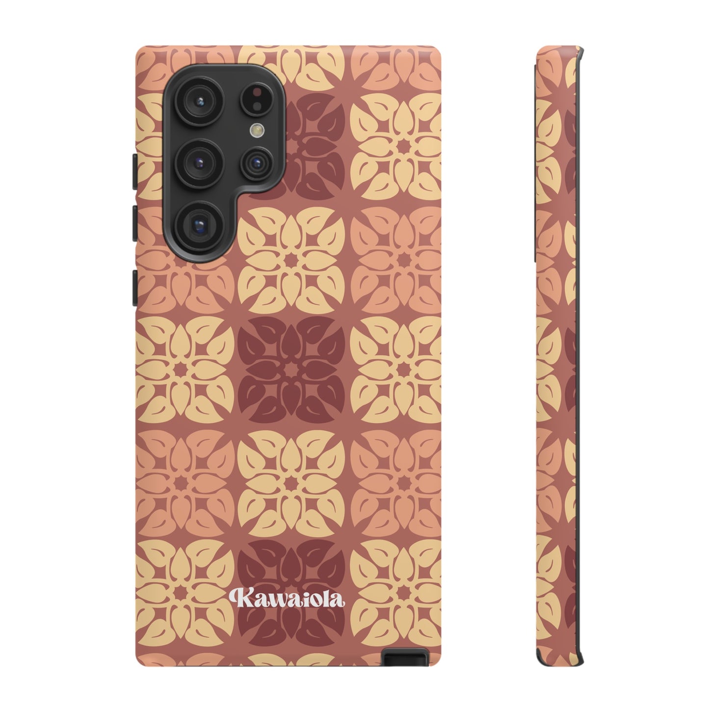 Anthurium Quilt Pattern Phone Case