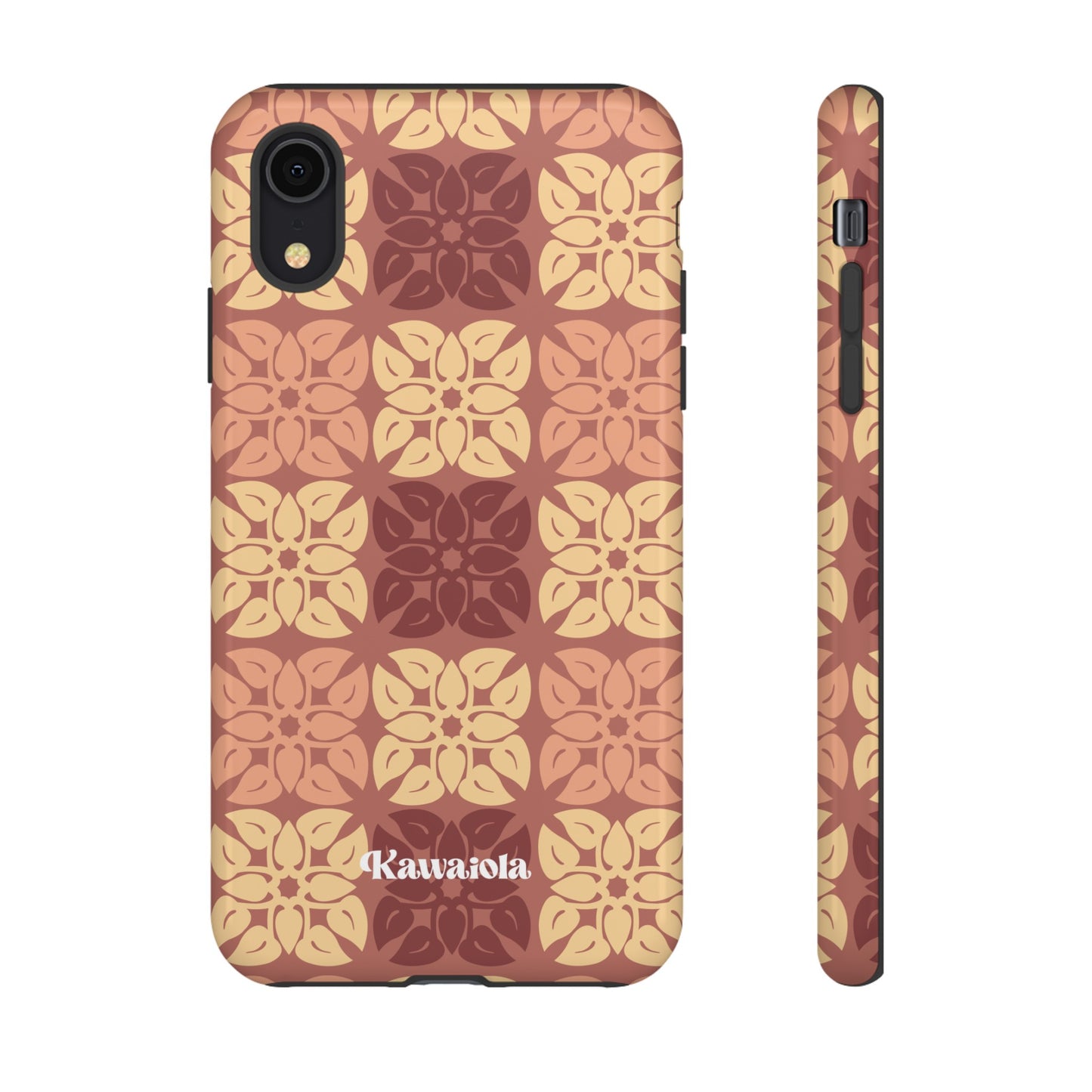 Anthurium Quilt Pattern Phone Case