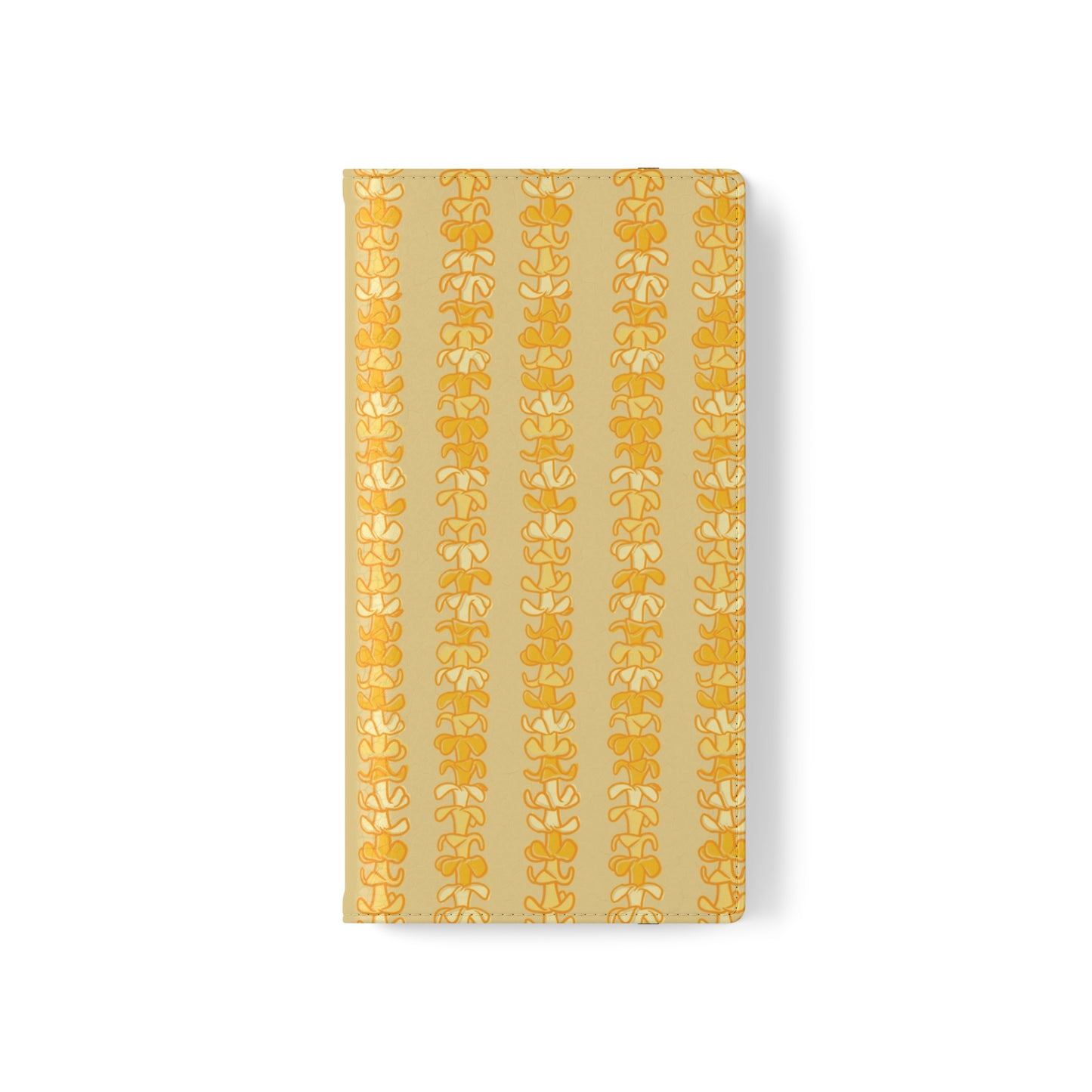 Golden Puakenikeni Lei Flip Case