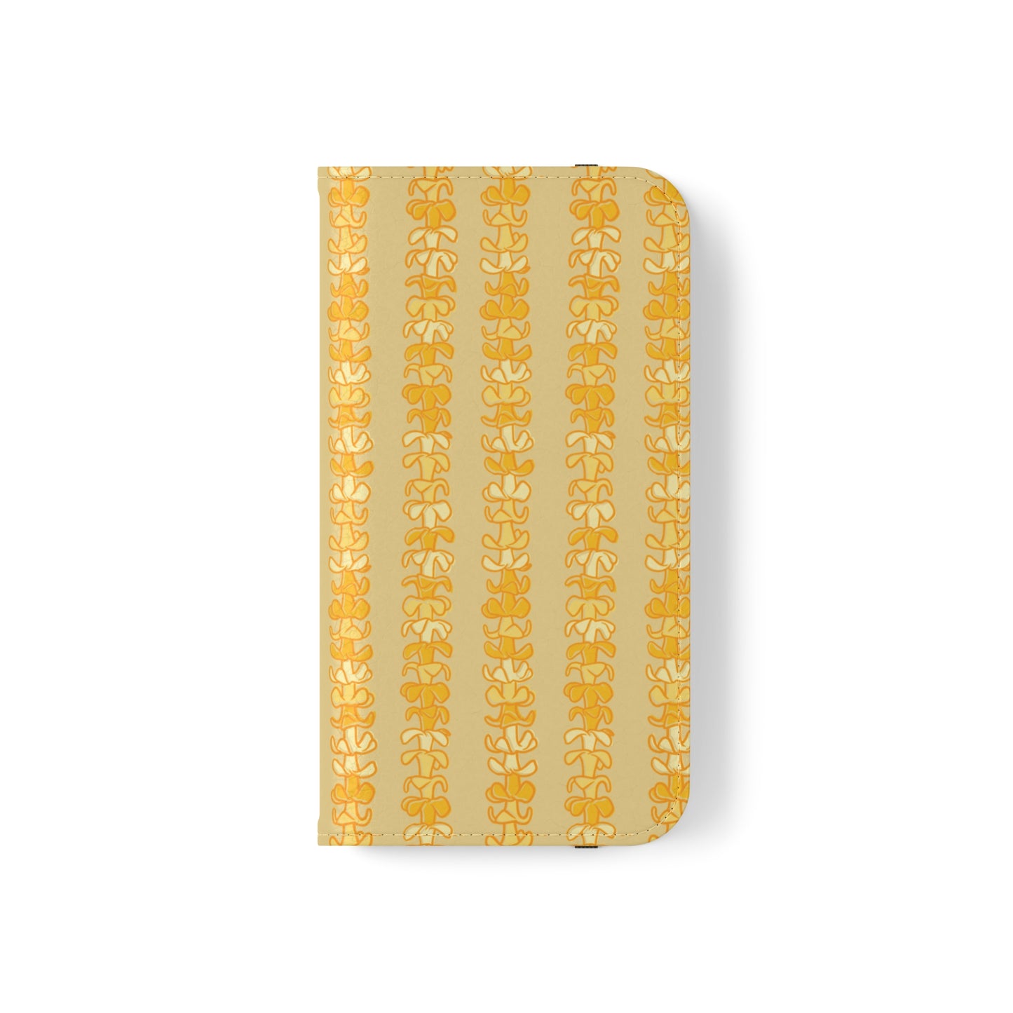 Golden Puakenikeni Lei Flip Case