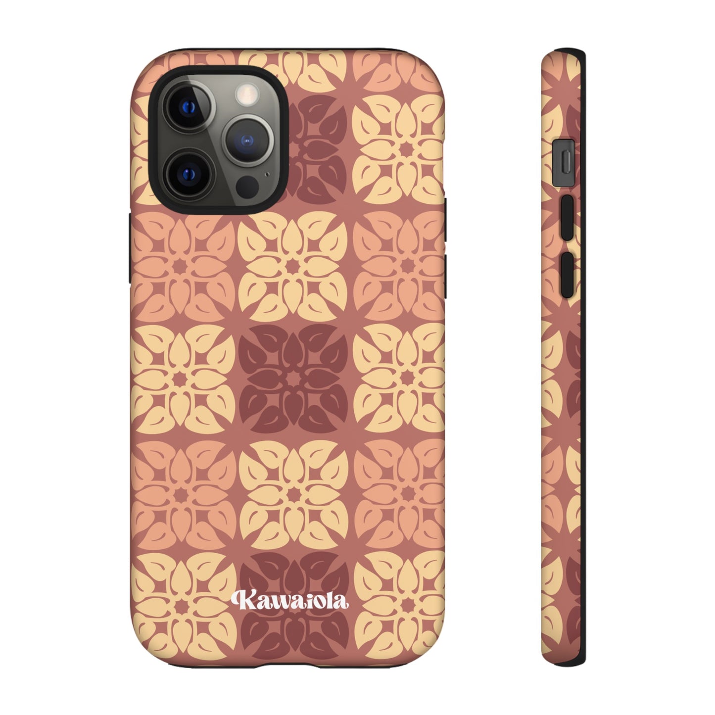 Anthurium Quilt Pattern Phone Case