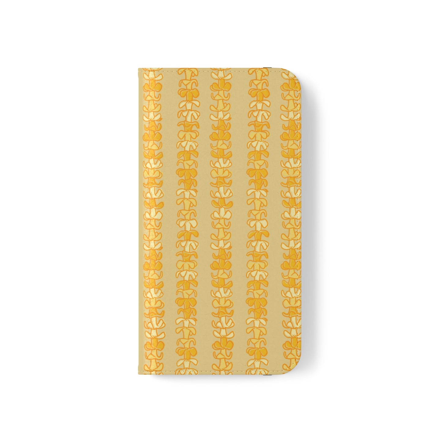 Golden Puakenikeni Lei Flip Case