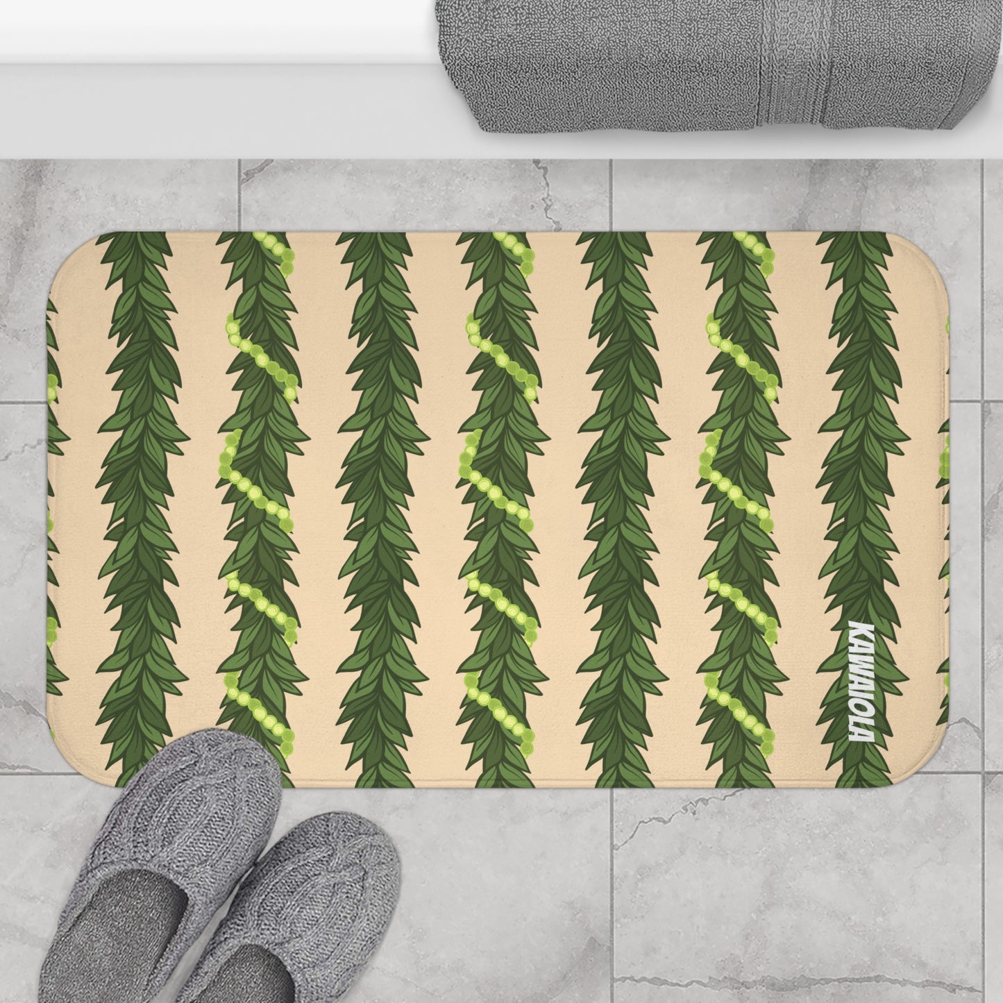 Maile & Mokihana Bath Mat