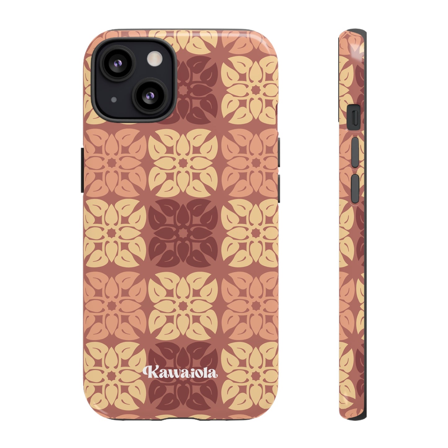 Anthurium Quilt Pattern Phone Case