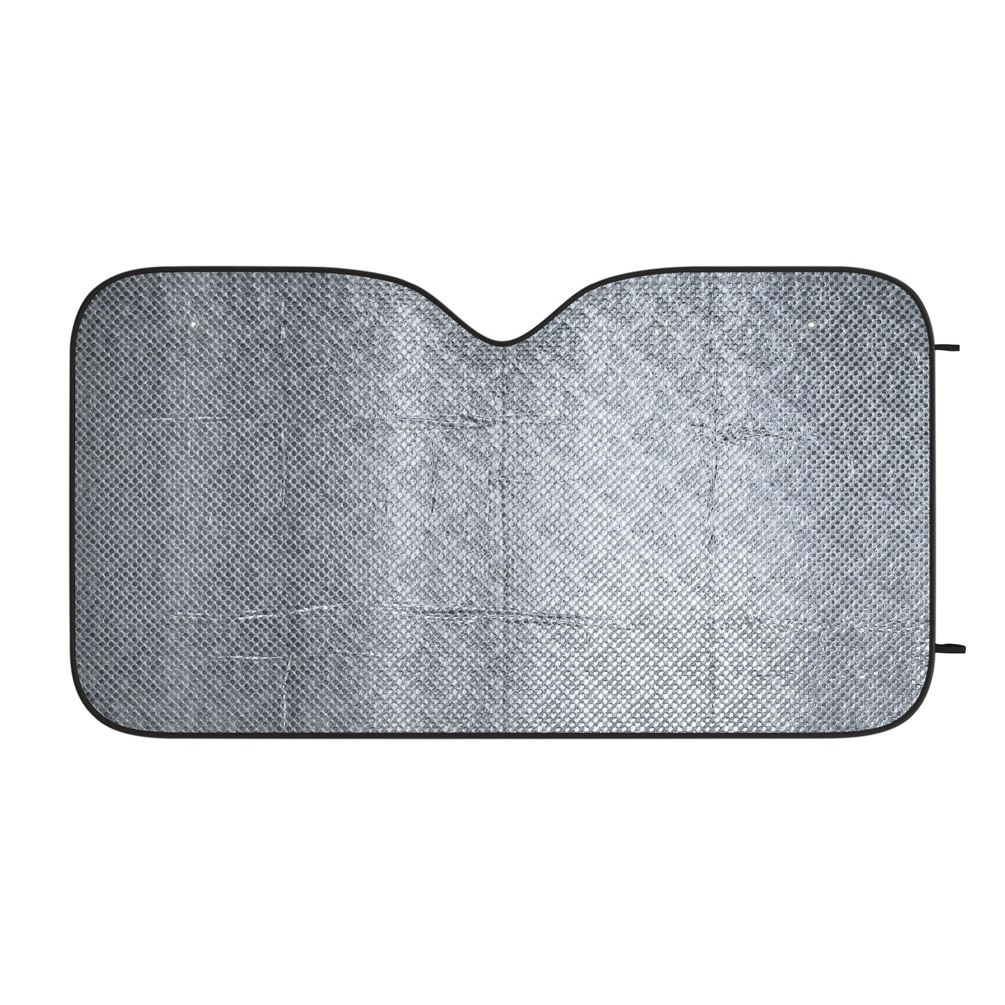 Black & Gray Hawaiian Flag Vehicle Sun Shade