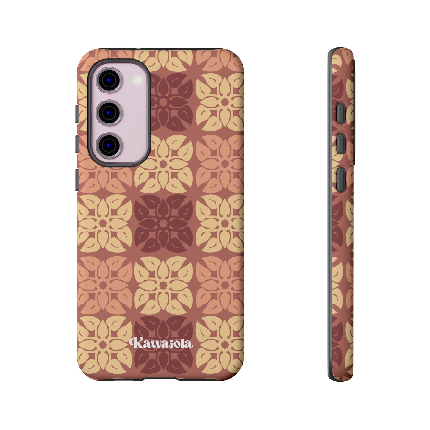 Anthurium Quilt Pattern Phone Case