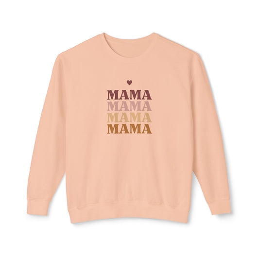 Mama Lightweight Crewneck Sweatshirt (multiple colors available)