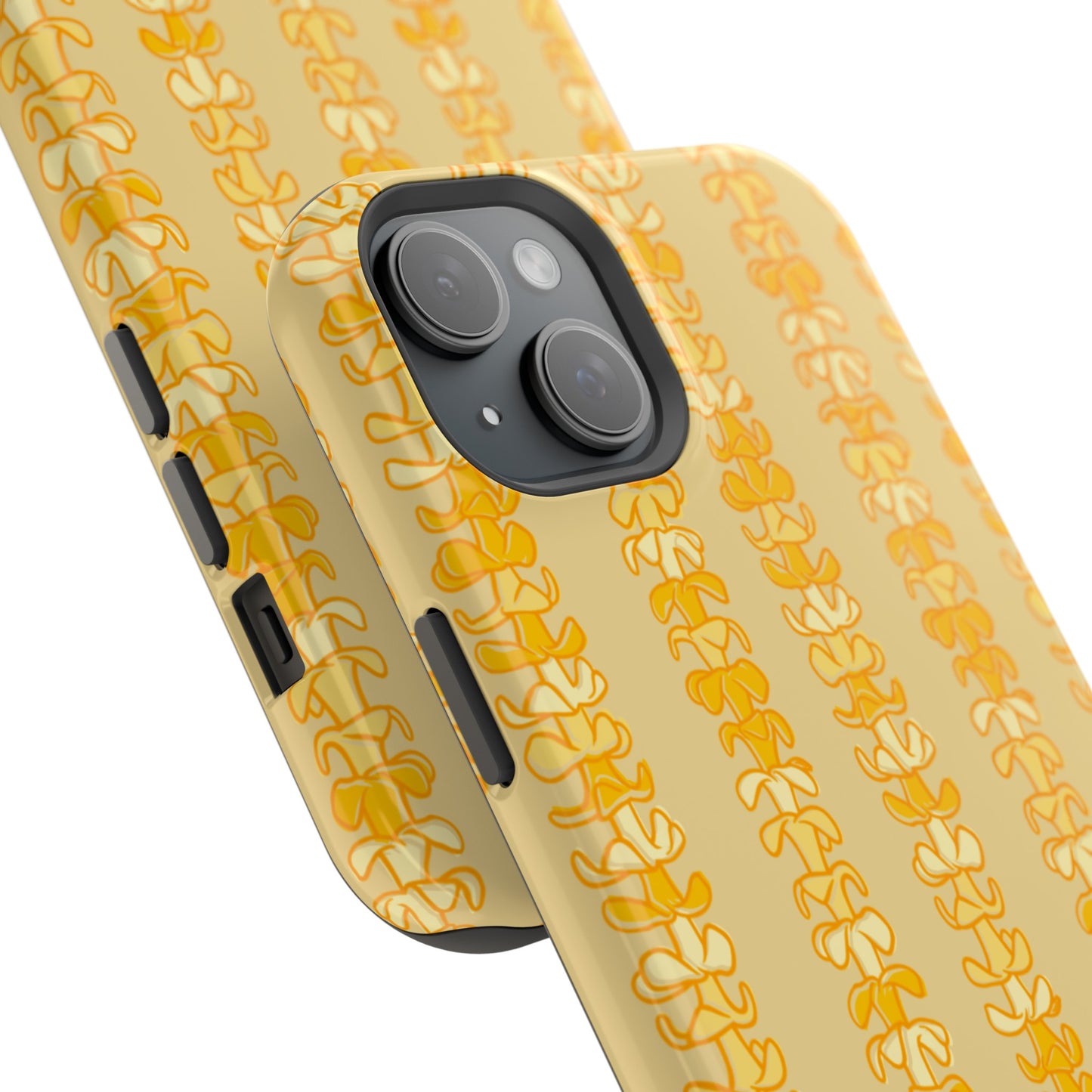 Golden Puakenikeni Lei MagSafe Tough Phone Case