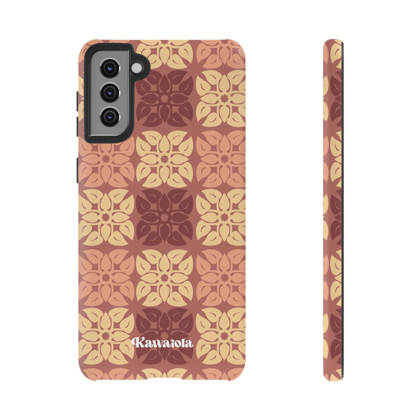 Anthurium Quilt Pattern Phone Case