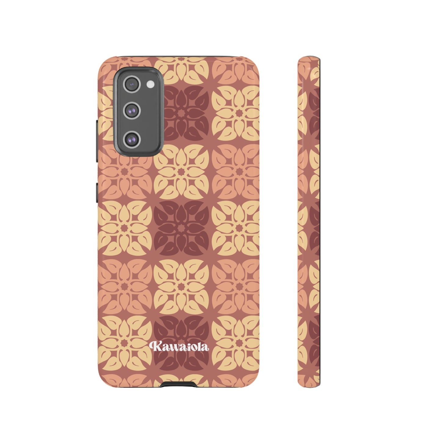 Anthurium Quilt Pattern Phone Case