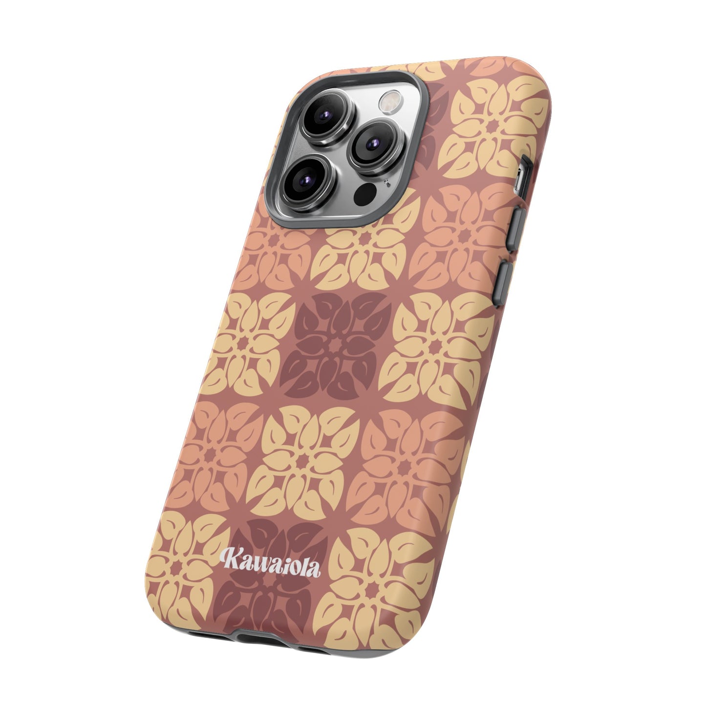 Anthurium Quilt Pattern Phone Case