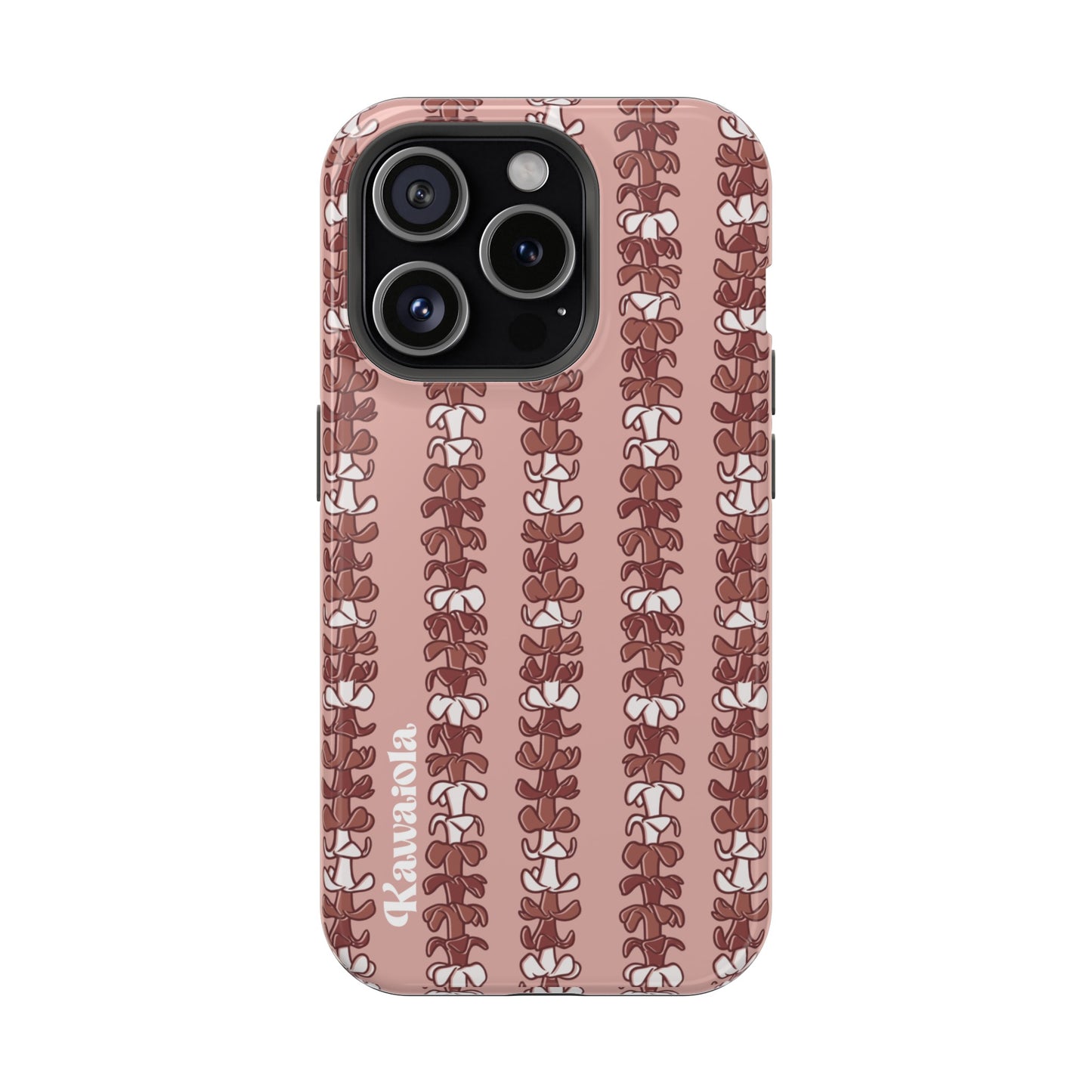 Mauve Puakenikeni Lei MagSafe Tough Phone Case