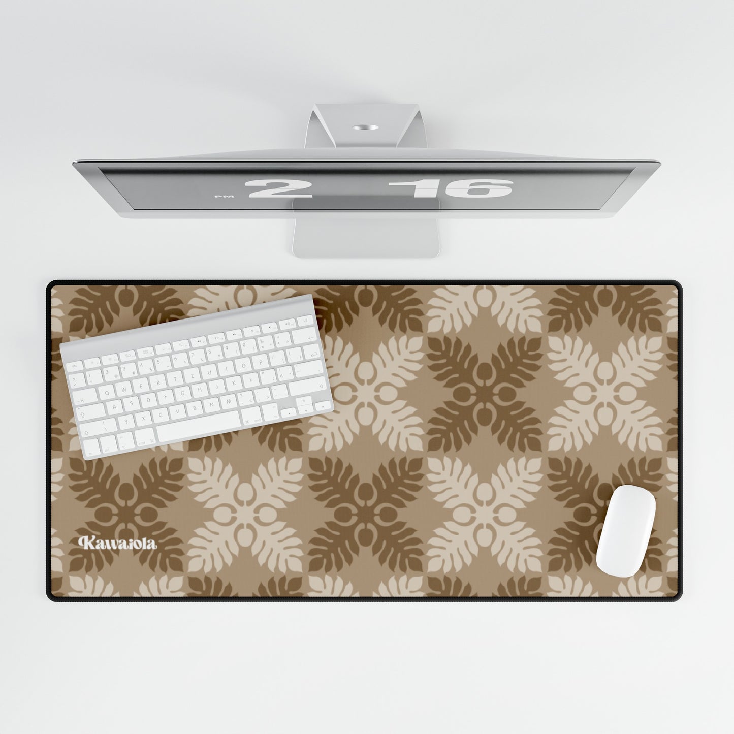 Ulu Quilt Pattern Desk Mat