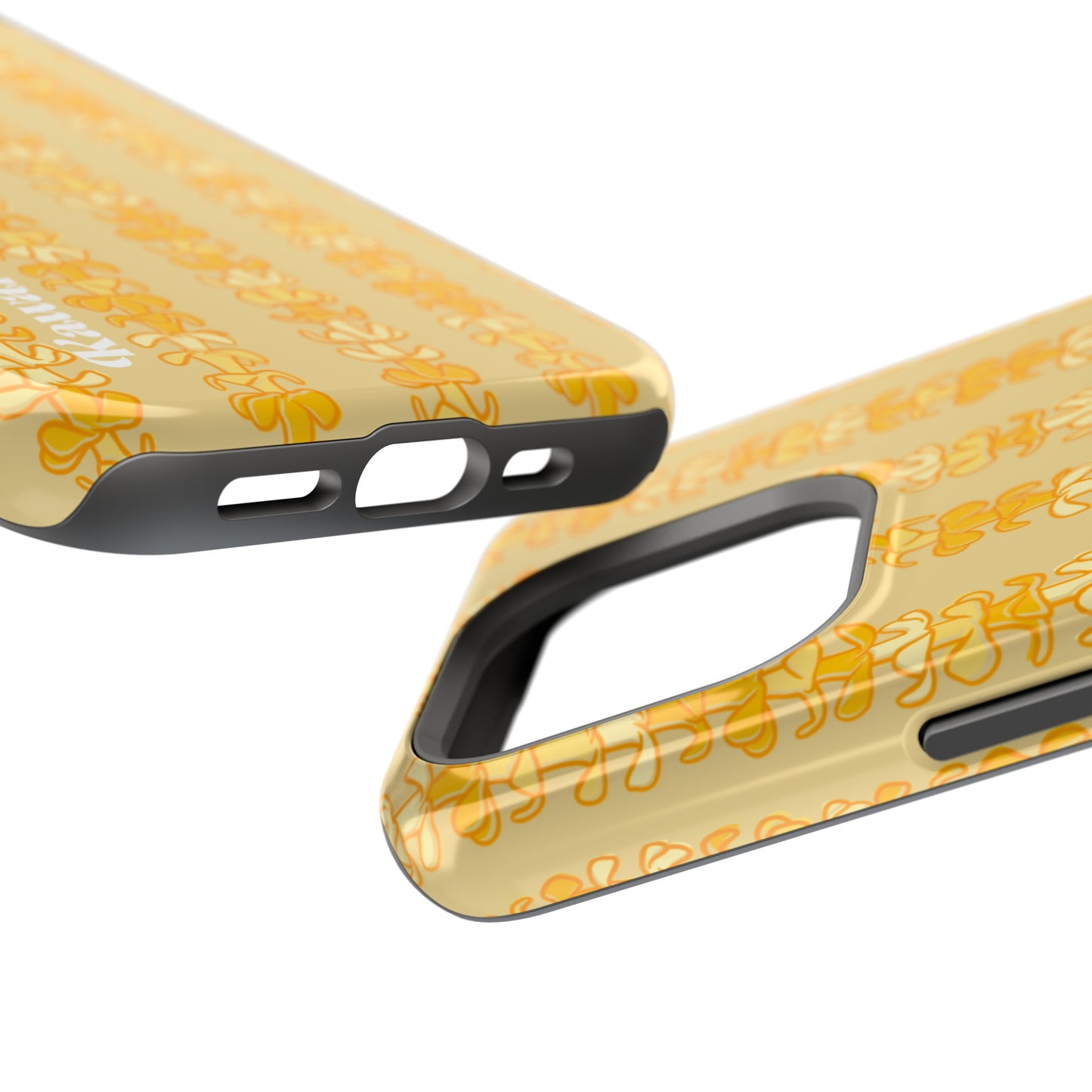 Golden Puakenikeni Lei MagSafe Tough Phone Case