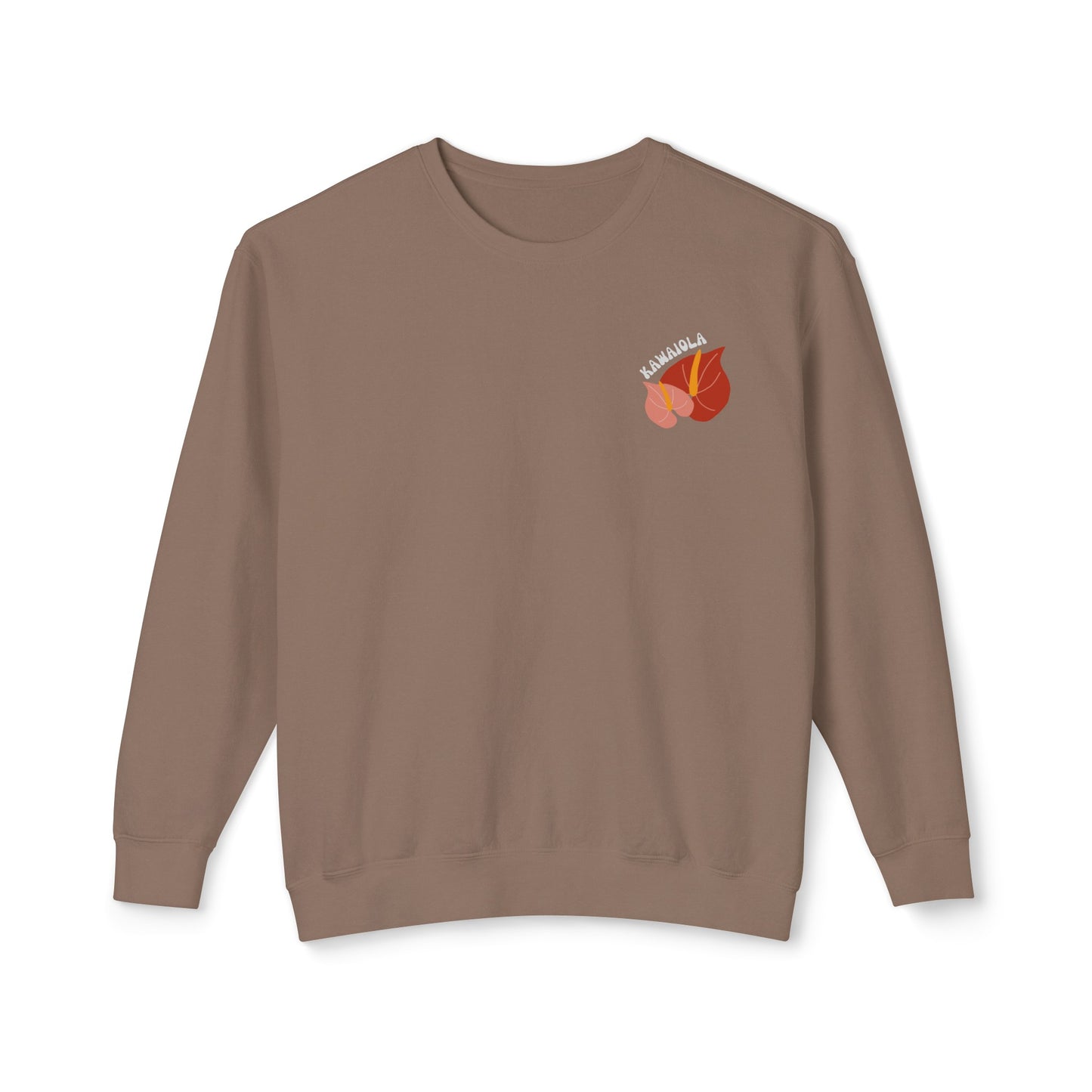 Anthurium Lightweight Crewneck Sweatshirt (multiple colors available)