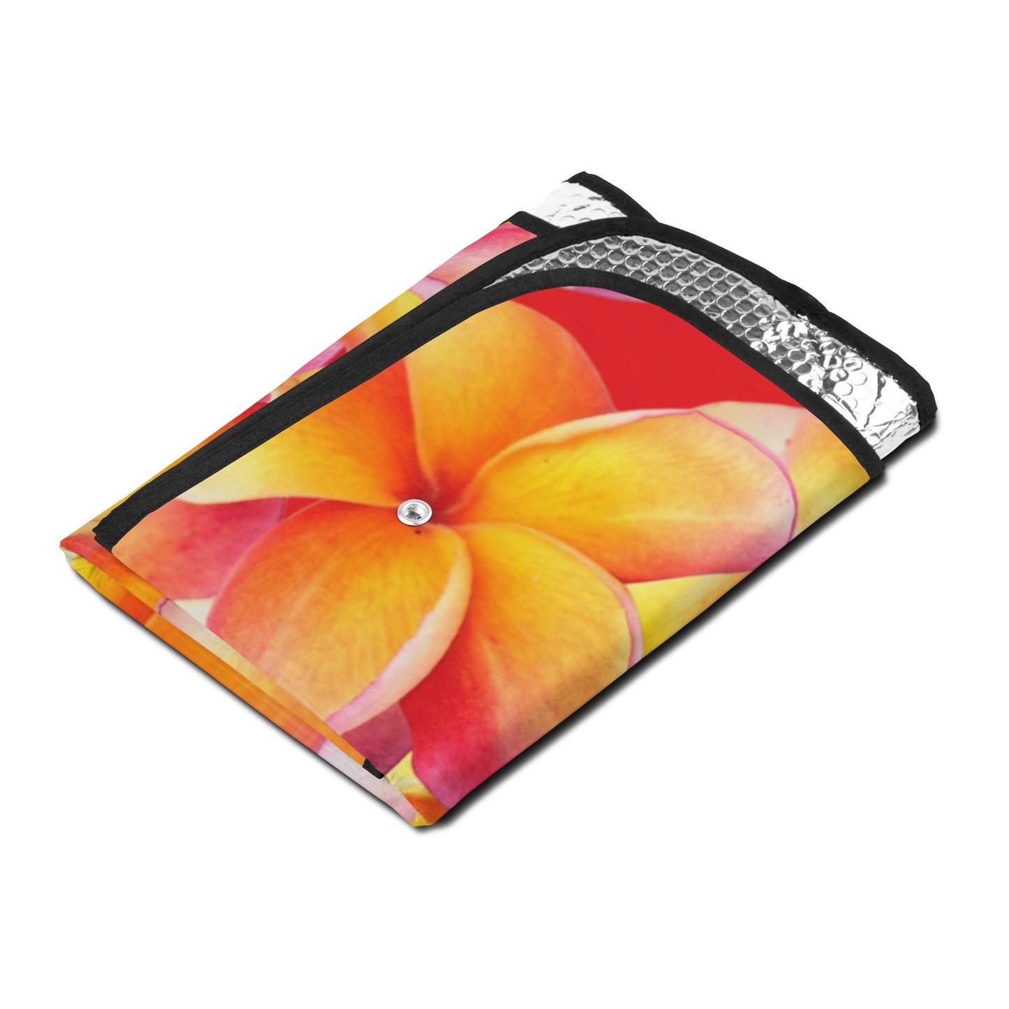 Red Plumeria Vehicle Sun Shade