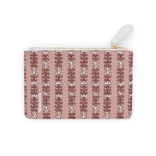 Mauve Puakenikeni Lei Mini Clutch