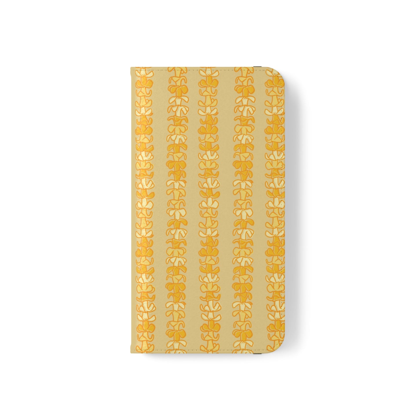 Golden Puakenikeni Lei Flip Case