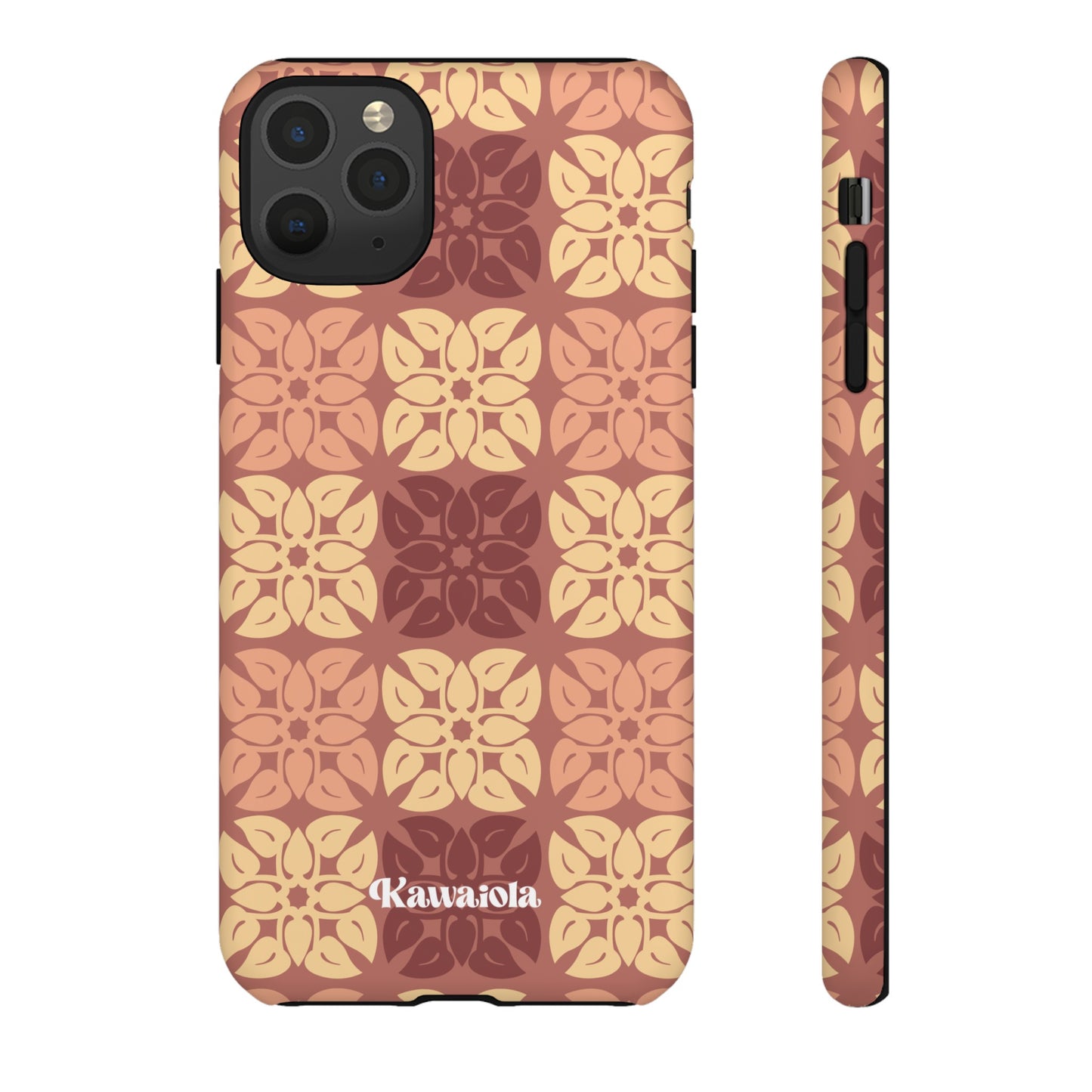 Anthurium Quilt Pattern Phone Case