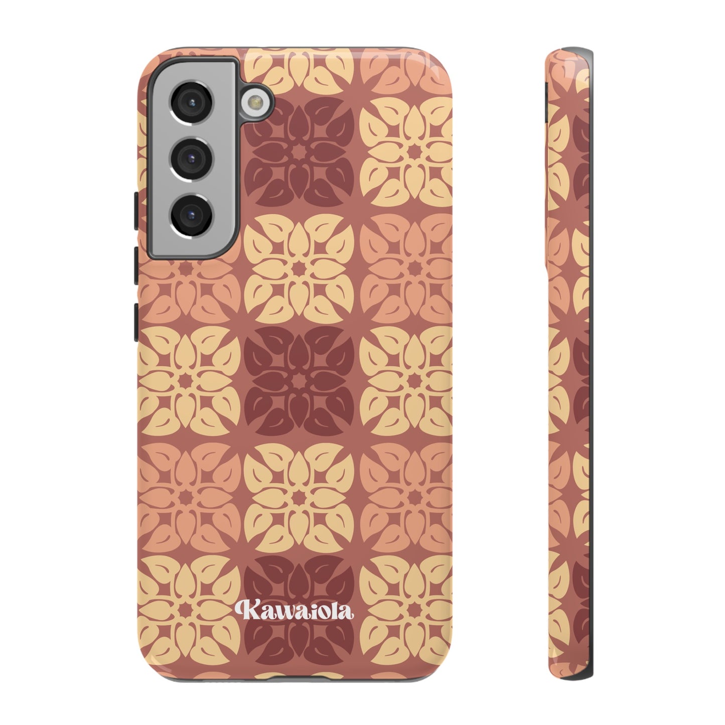 Anthurium Quilt Pattern Phone Case