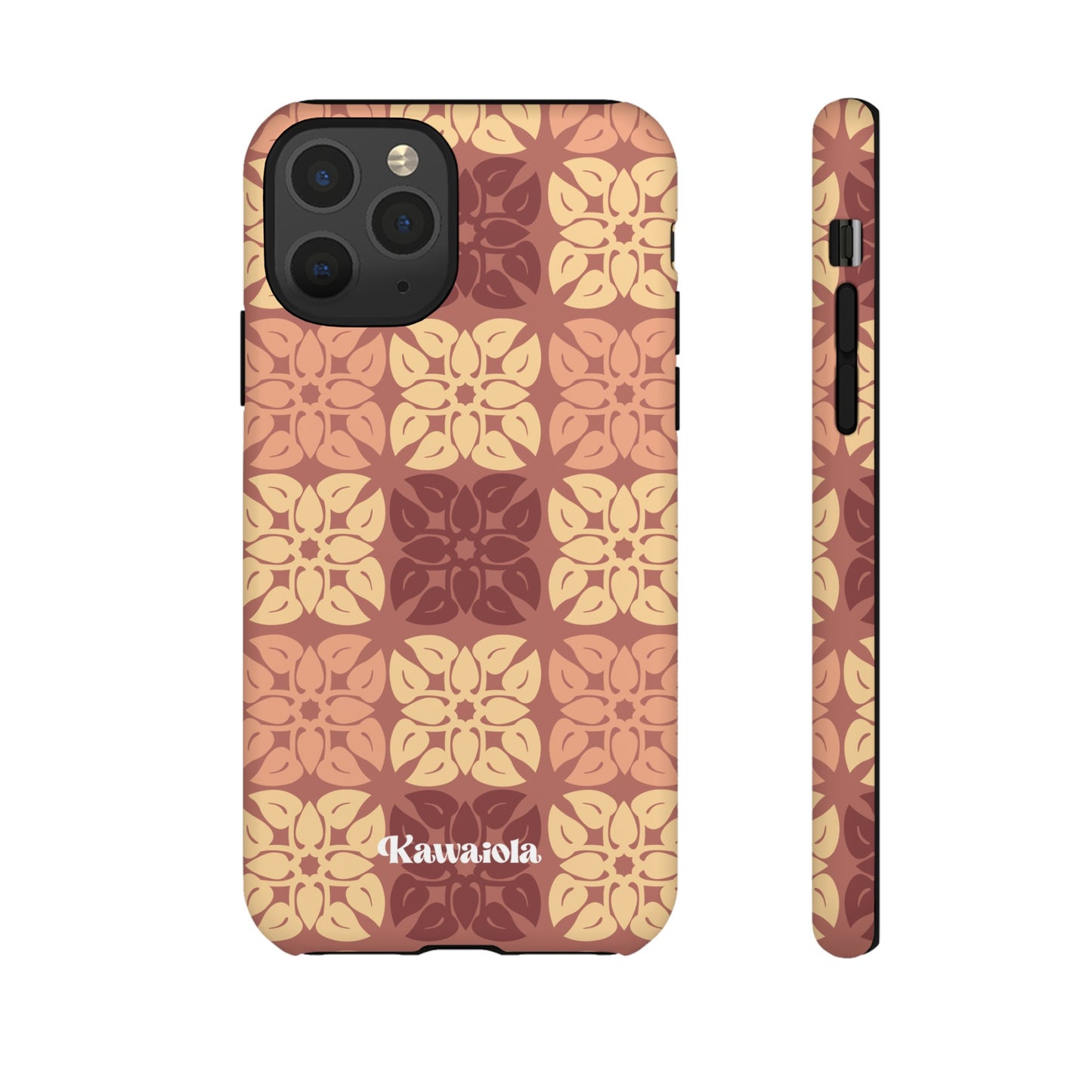 Anthurium Quilt Pattern Phone Case