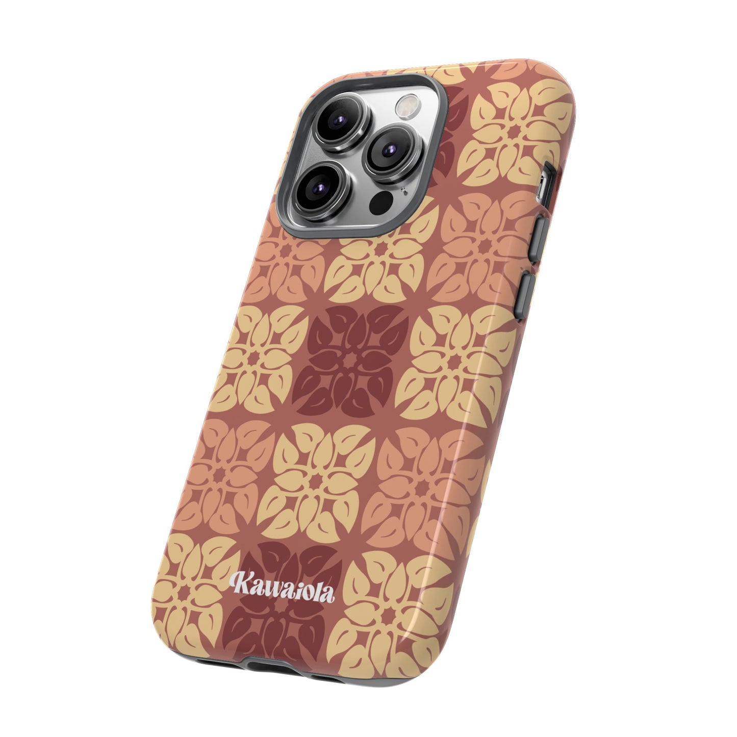 Anthurium Quilt Pattern Phone Case