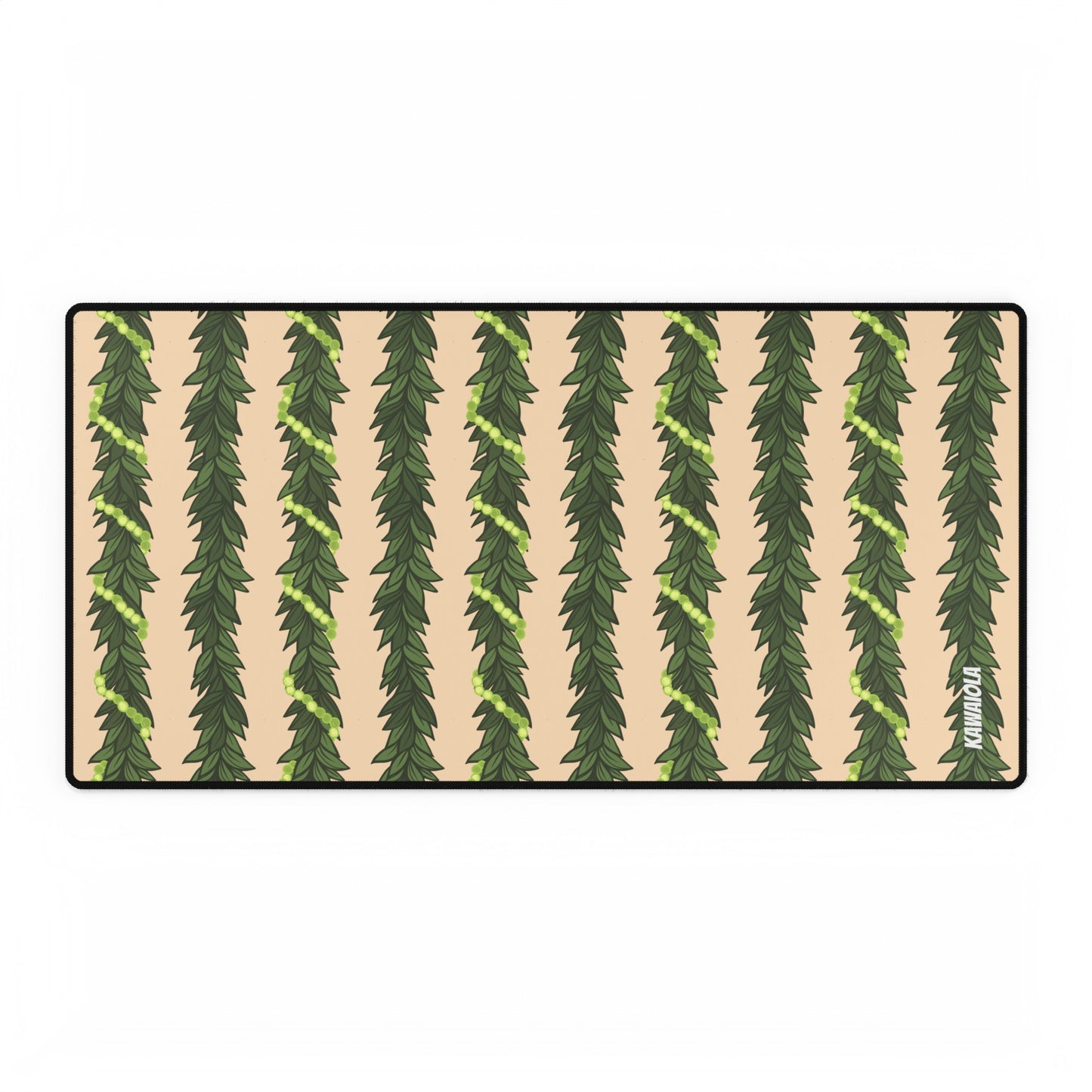 Maile & Mokihana Lei Desk Mat