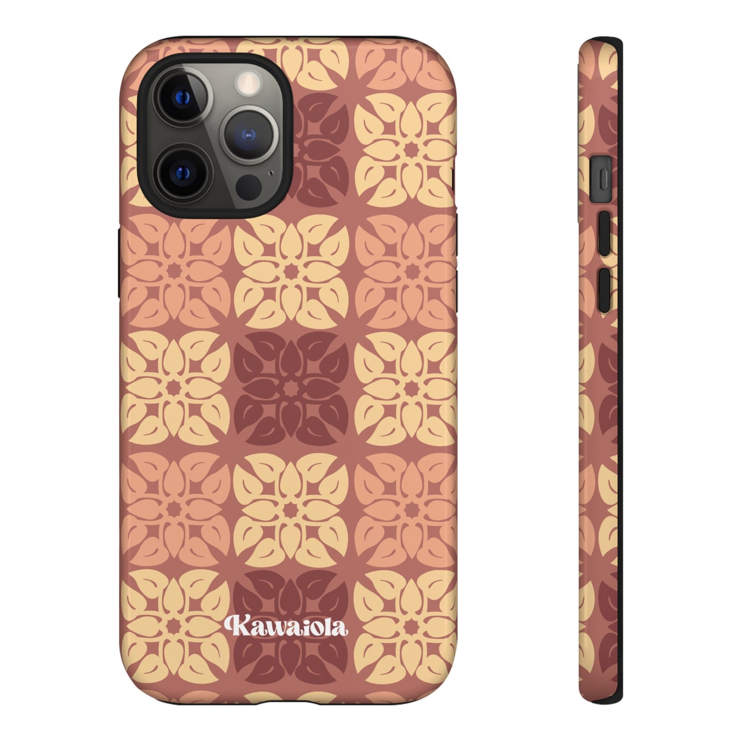 Anthurium Quilt Pattern Phone Case