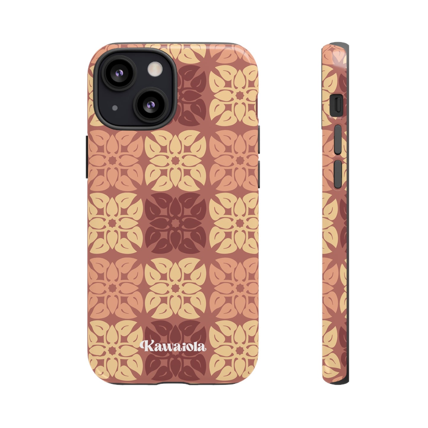 Anthurium Quilt Pattern Phone Case