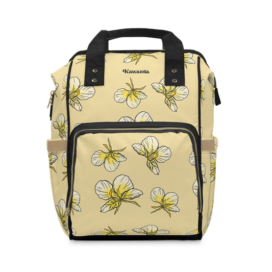 Ginger Flower Diaper Backpack