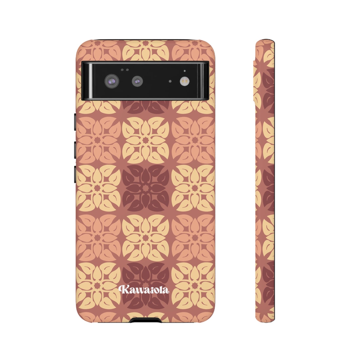 Anthurium Quilt Pattern Phone Case