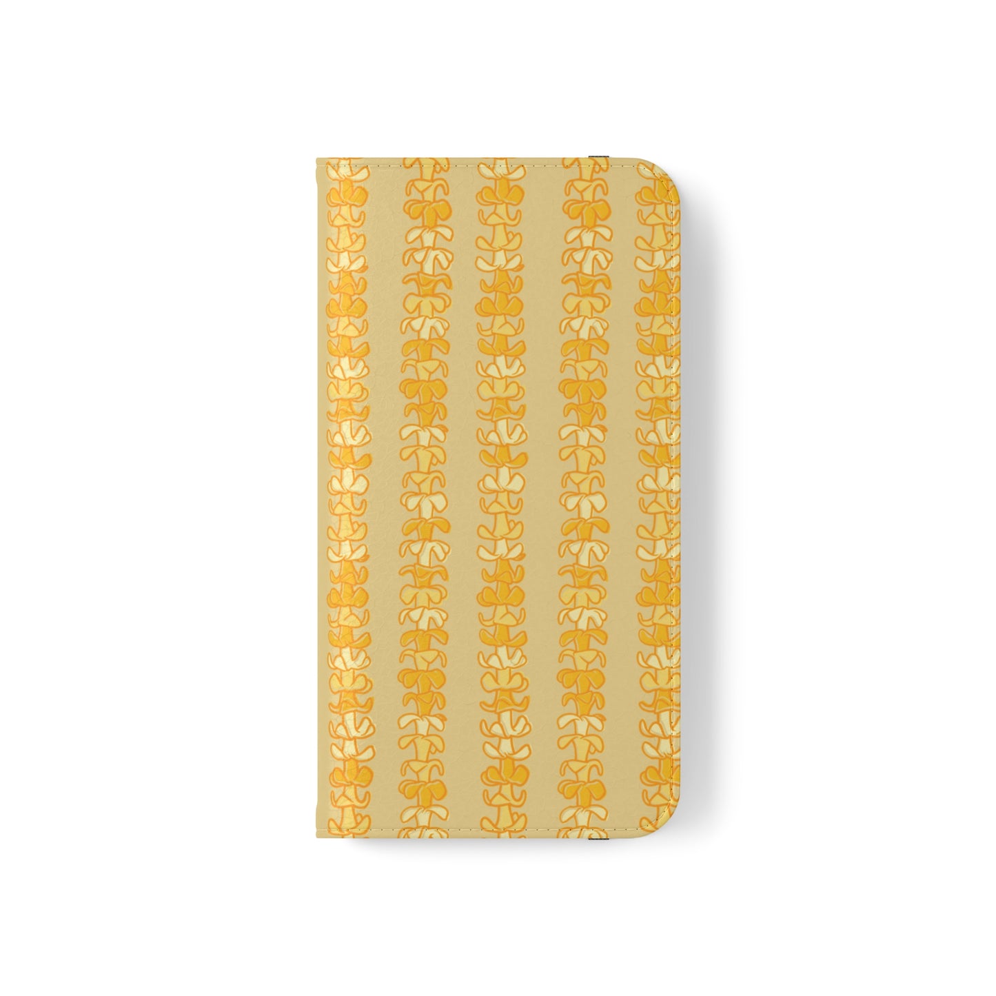 Golden Puakenikeni Lei Flip Case