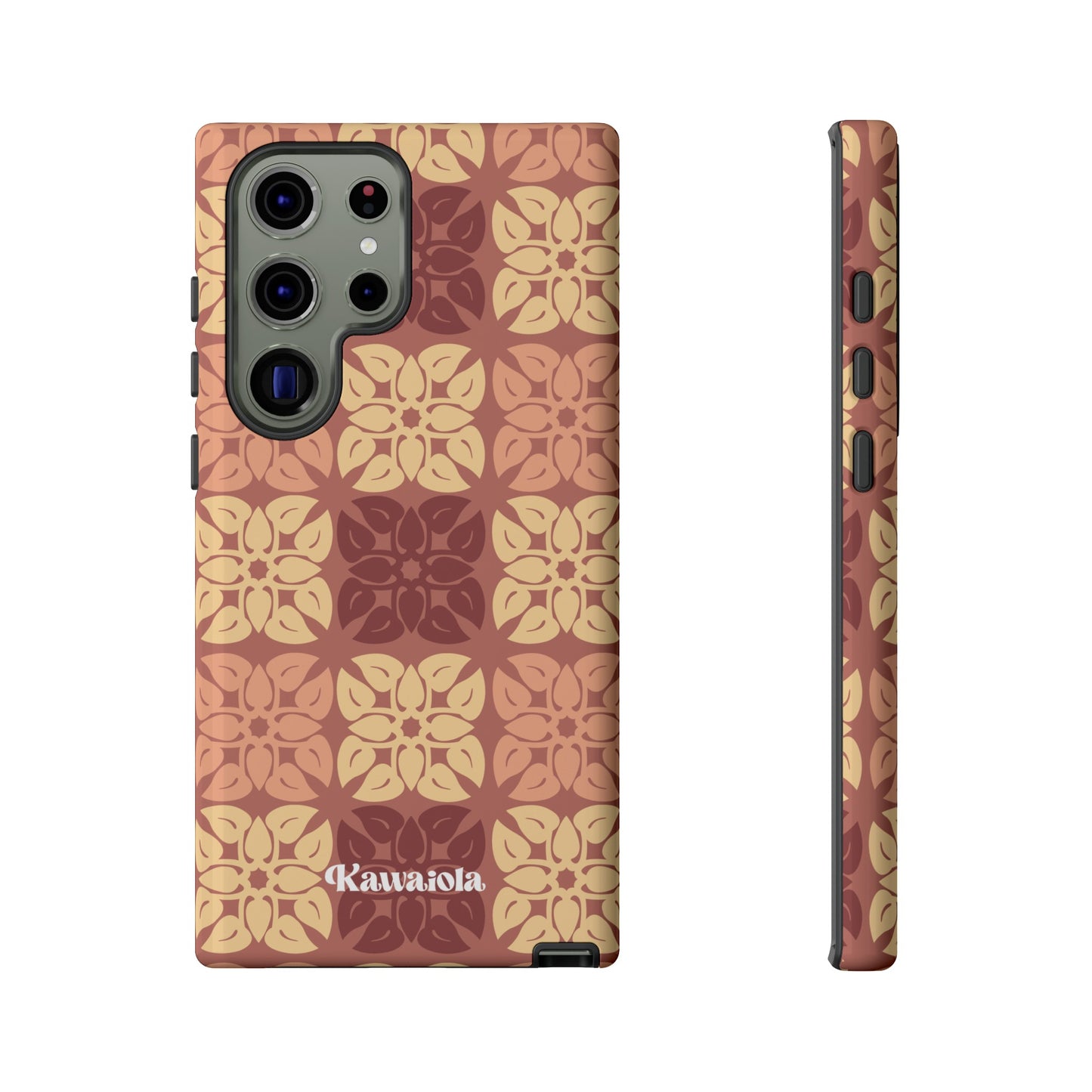 Anthurium Quilt Pattern Phone Case