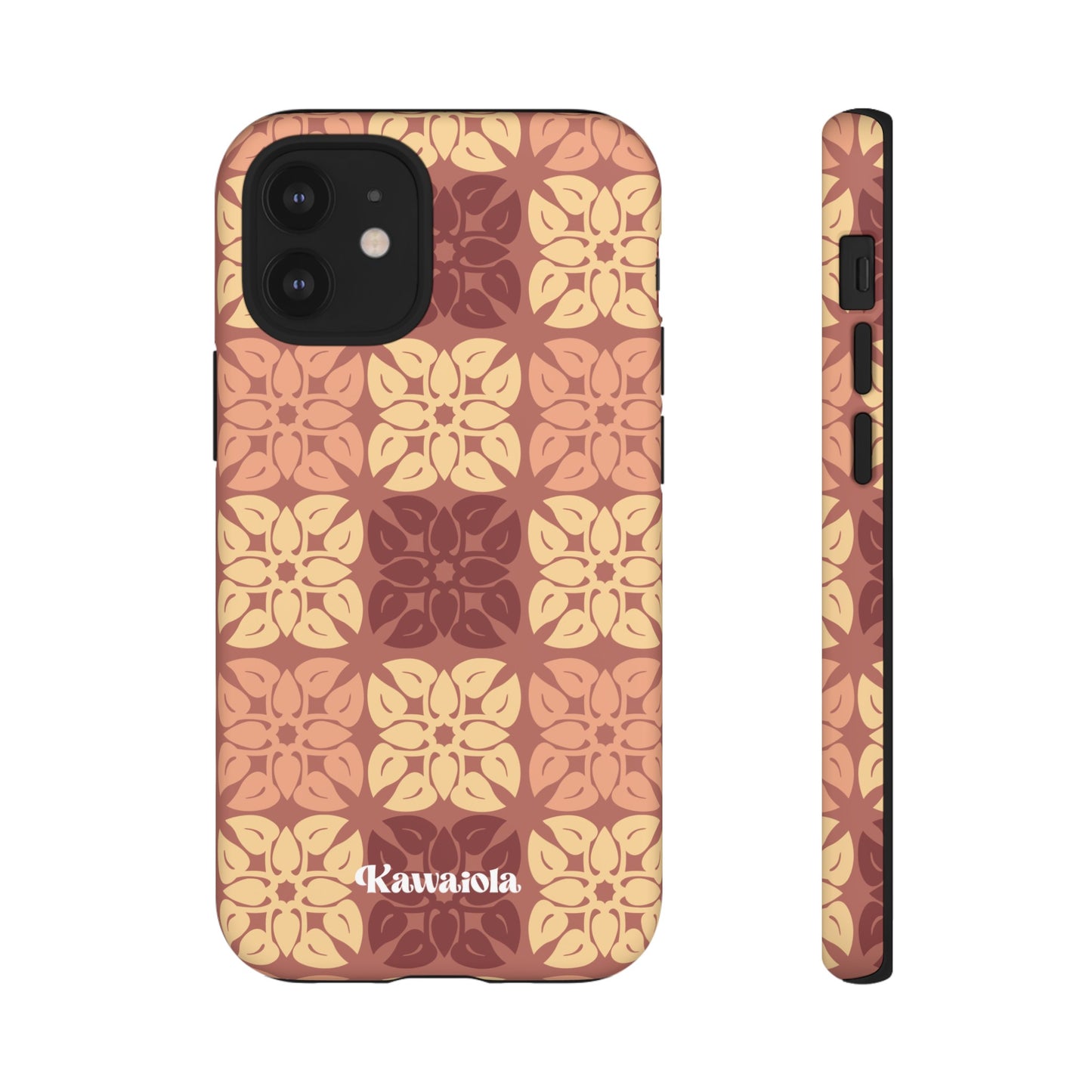 Anthurium Quilt Pattern Phone Case