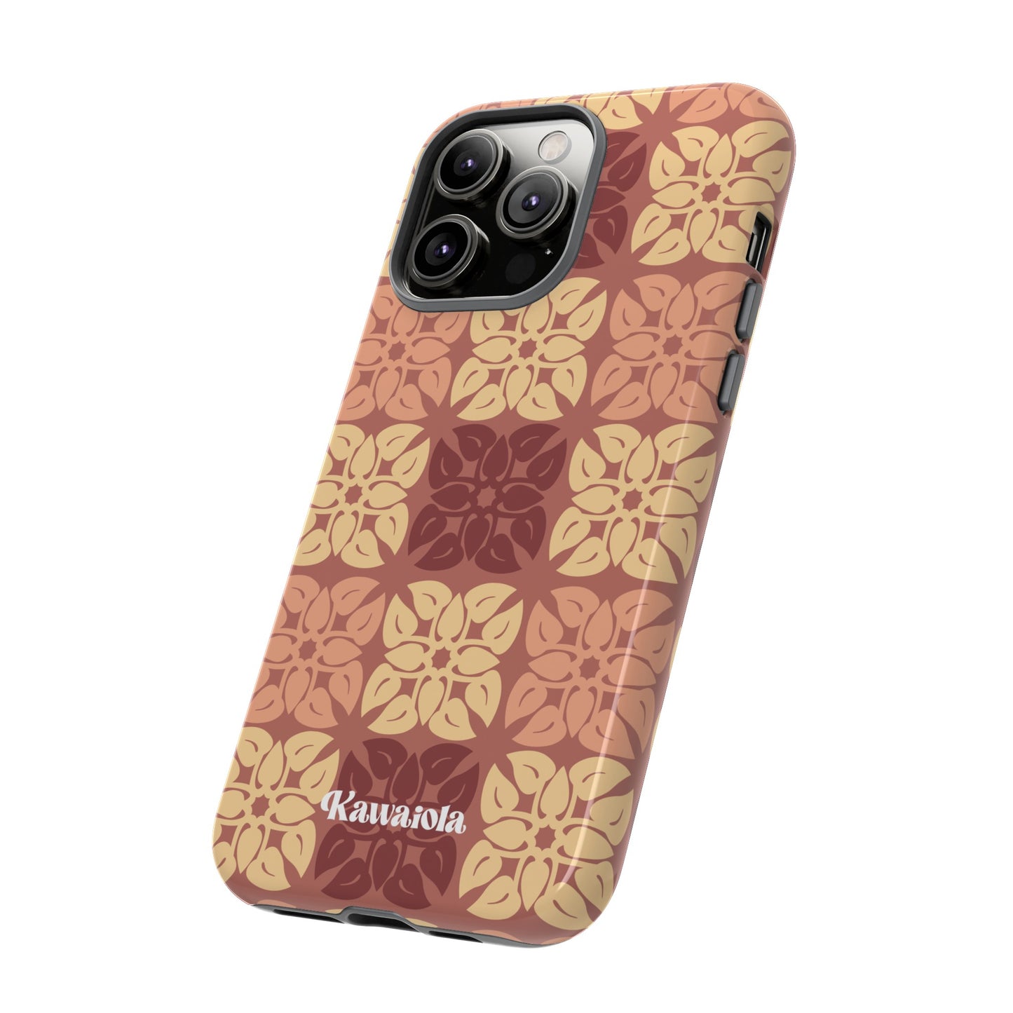 Anthurium Quilt Pattern Phone Case