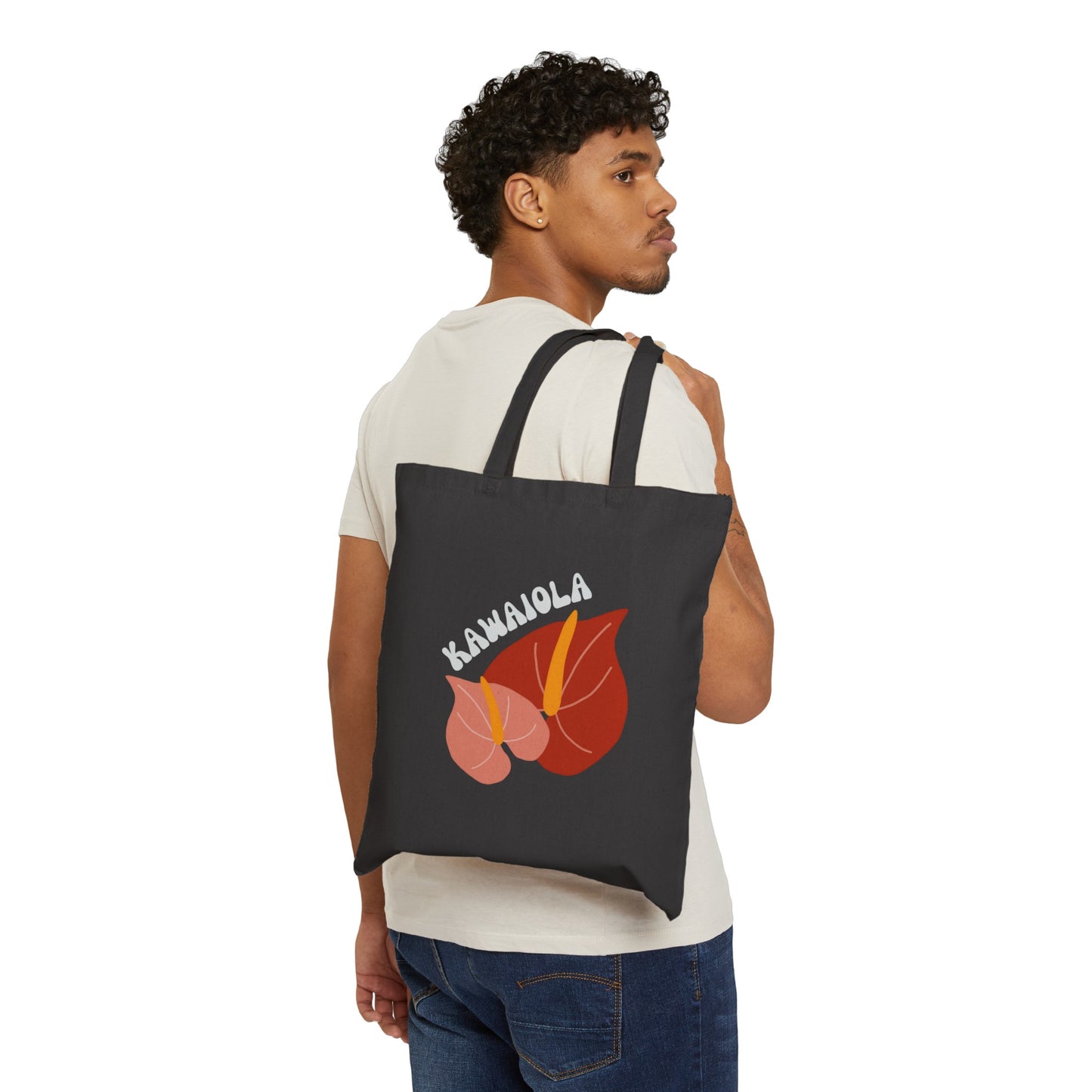 Anthurium Canvas Tote Bag