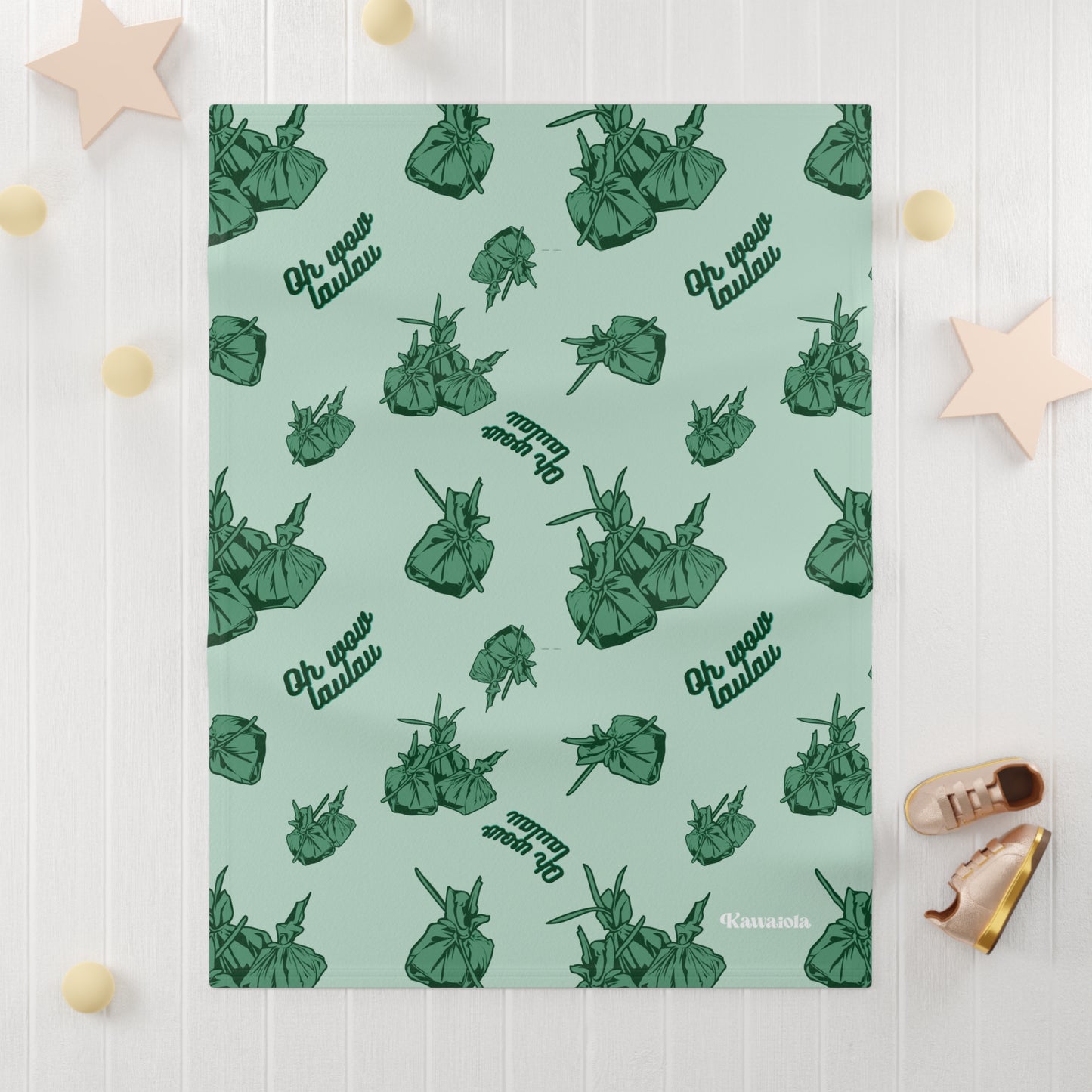 Oh Wow Laulau Soft Fleece Baby Blanket