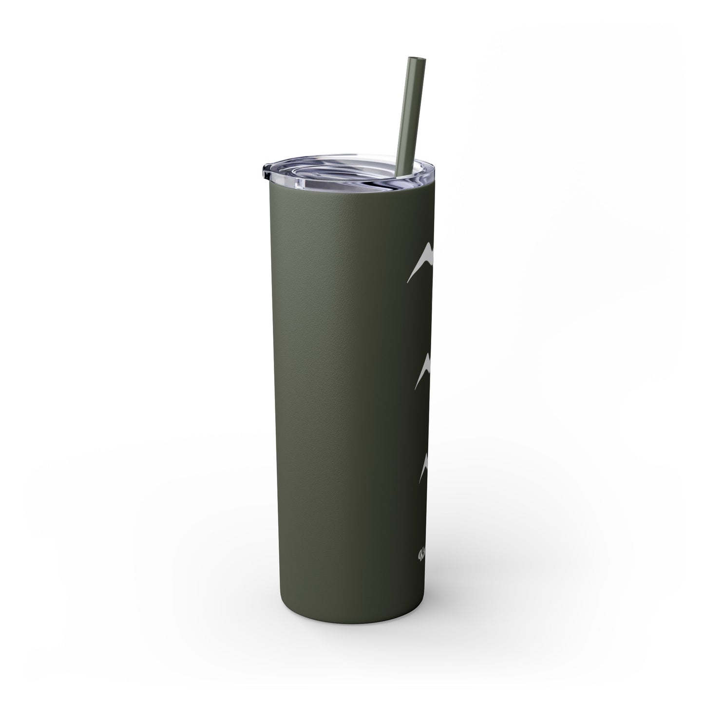 'Iwi Skinny Tumbler with Straw, 20oz