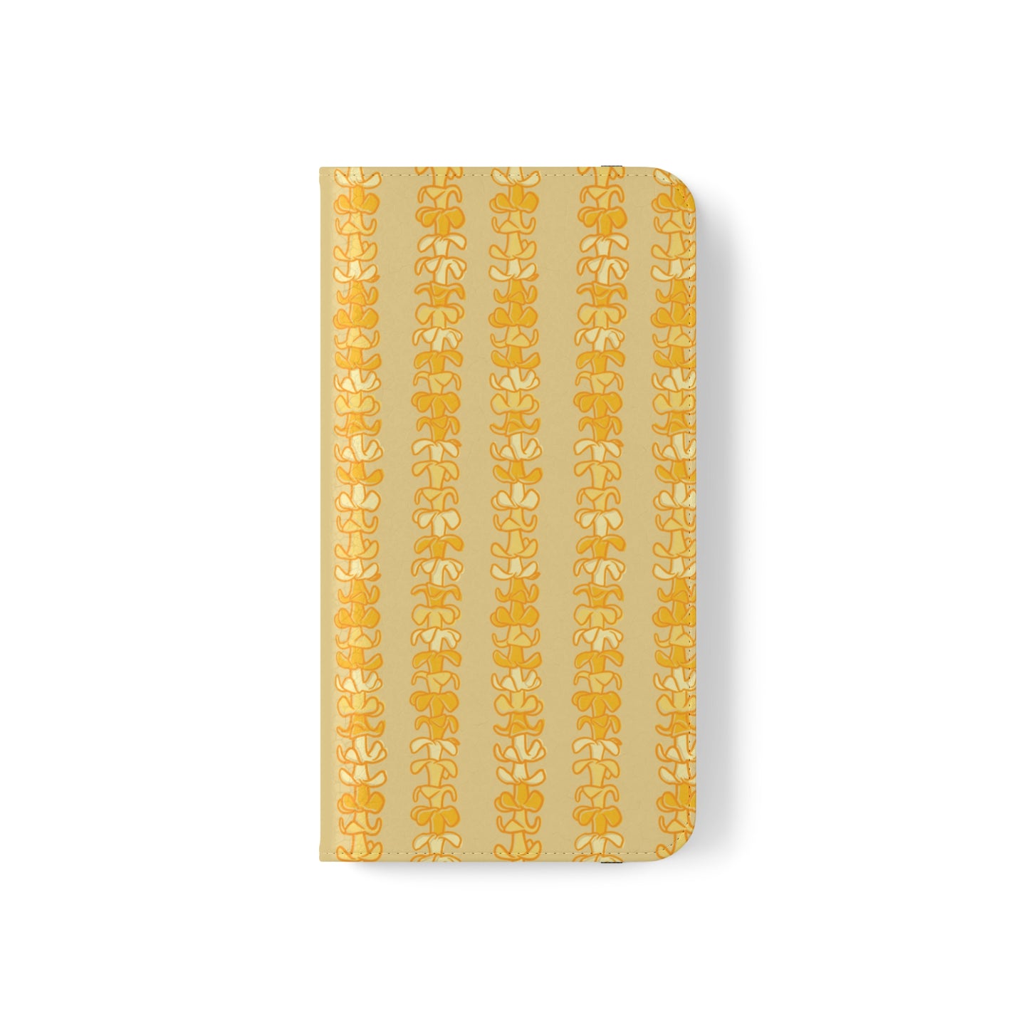 Golden Puakenikeni Lei Flip Case