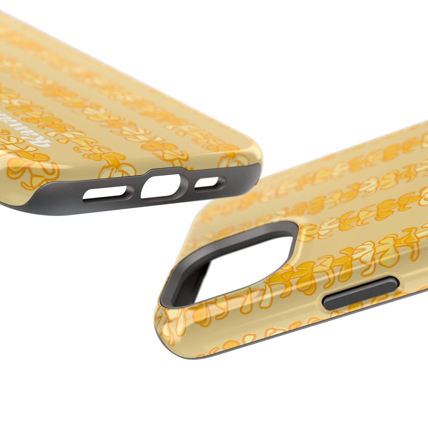 Golden Puakenikeni Lei MagSafe Tough Phone Case