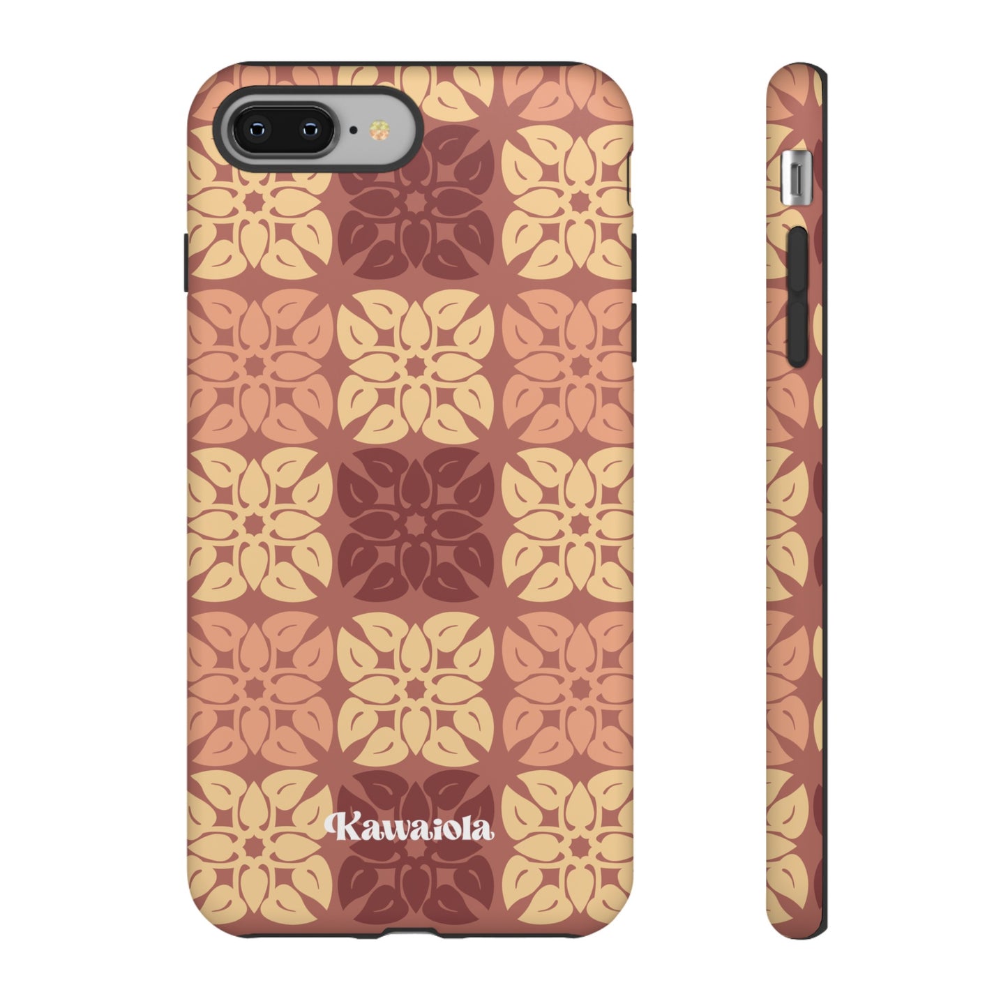 Anthurium Quilt Pattern Phone Case