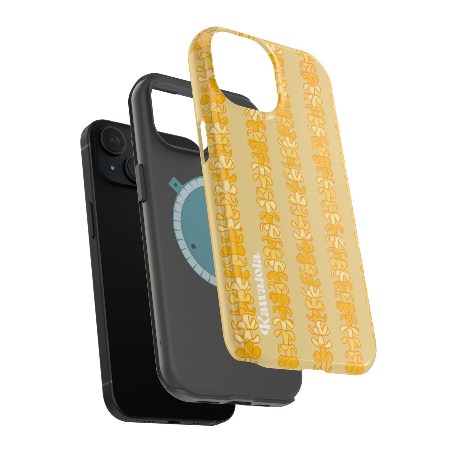 Golden Puakenikeni Lei MagSafe Tough Phone Case