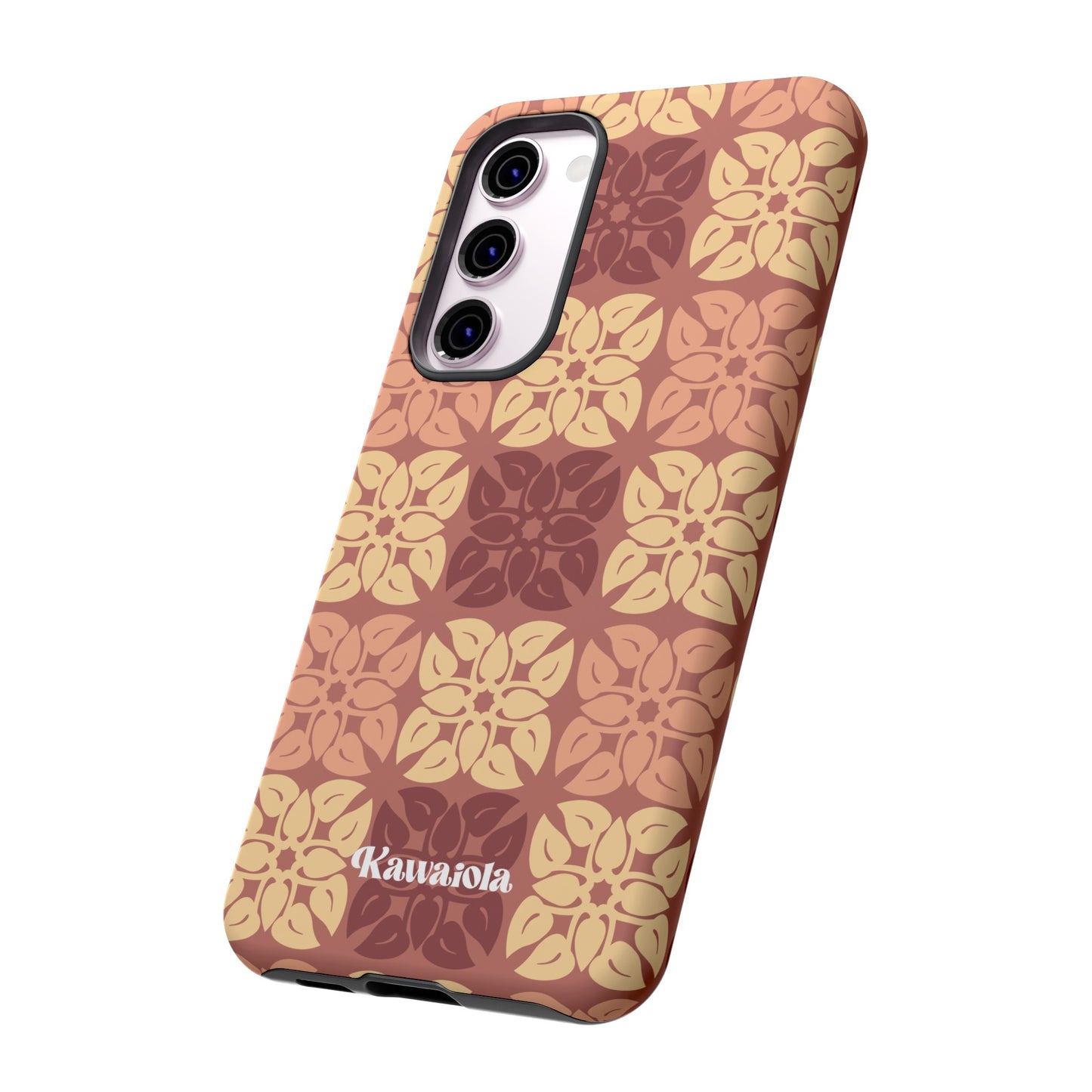 Anthurium Quilt Pattern Phone Case