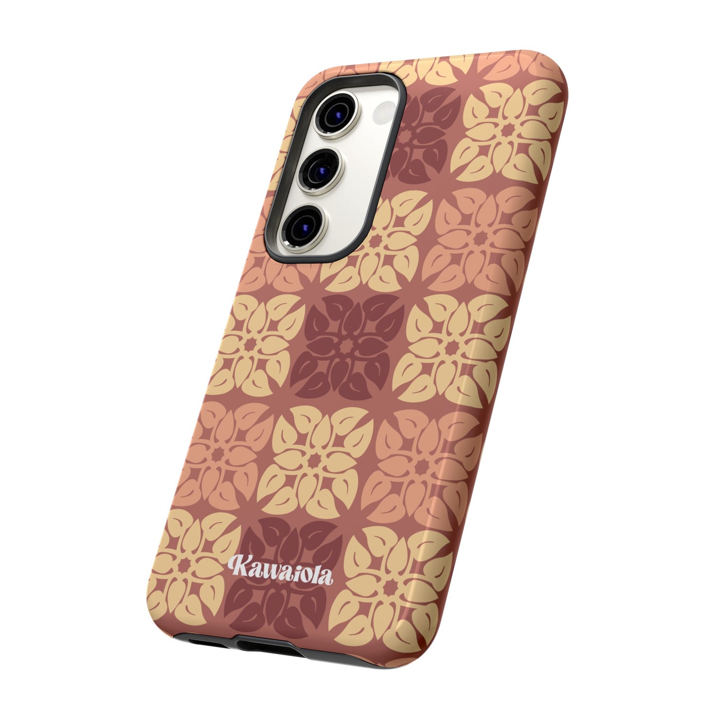 Anthurium Quilt Pattern Phone Case