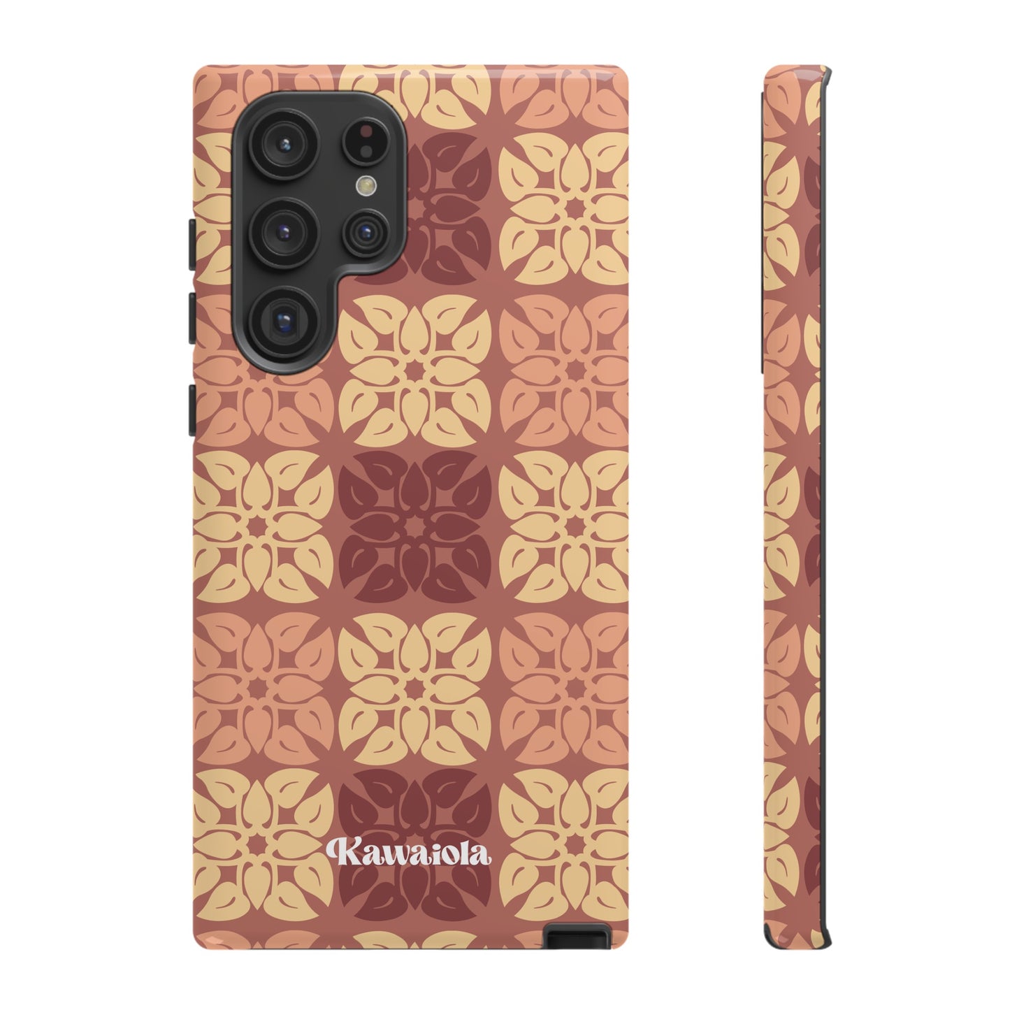 Anthurium Quilt Pattern Phone Case