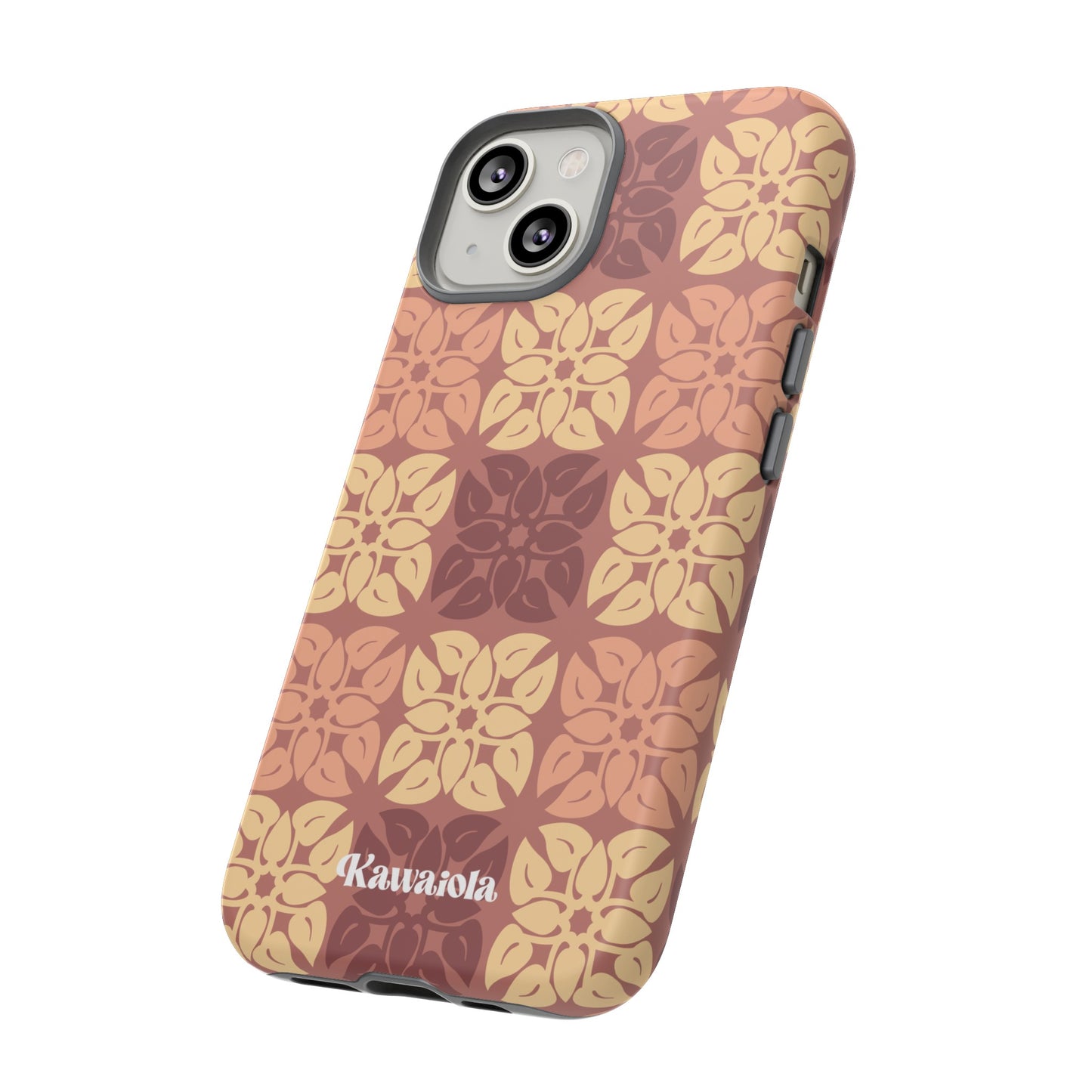 Anthurium Quilt Pattern Phone Case